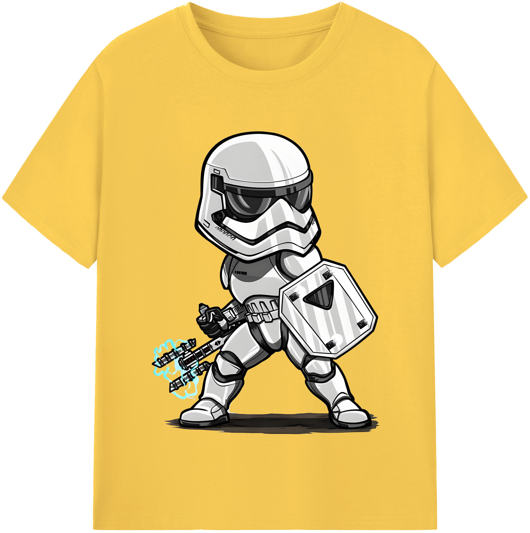 （画像用） スター・ウォーズ Star Wars 綿100％半袖Tシャツ（フロントプリント）