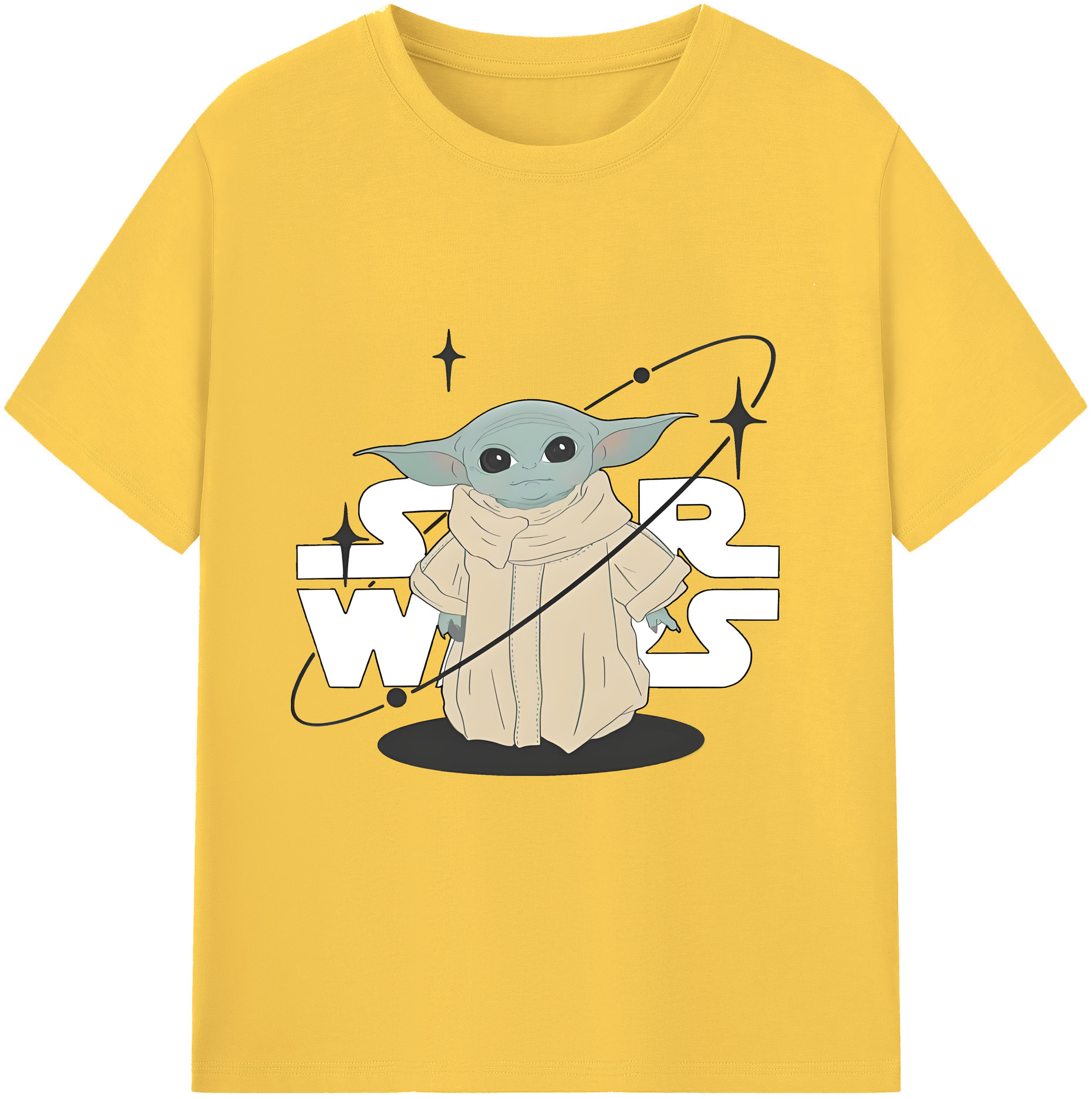 （画像用） スター・ウォーズ Star Wars 綿100％半袖Tシャツ（フロントプリント）