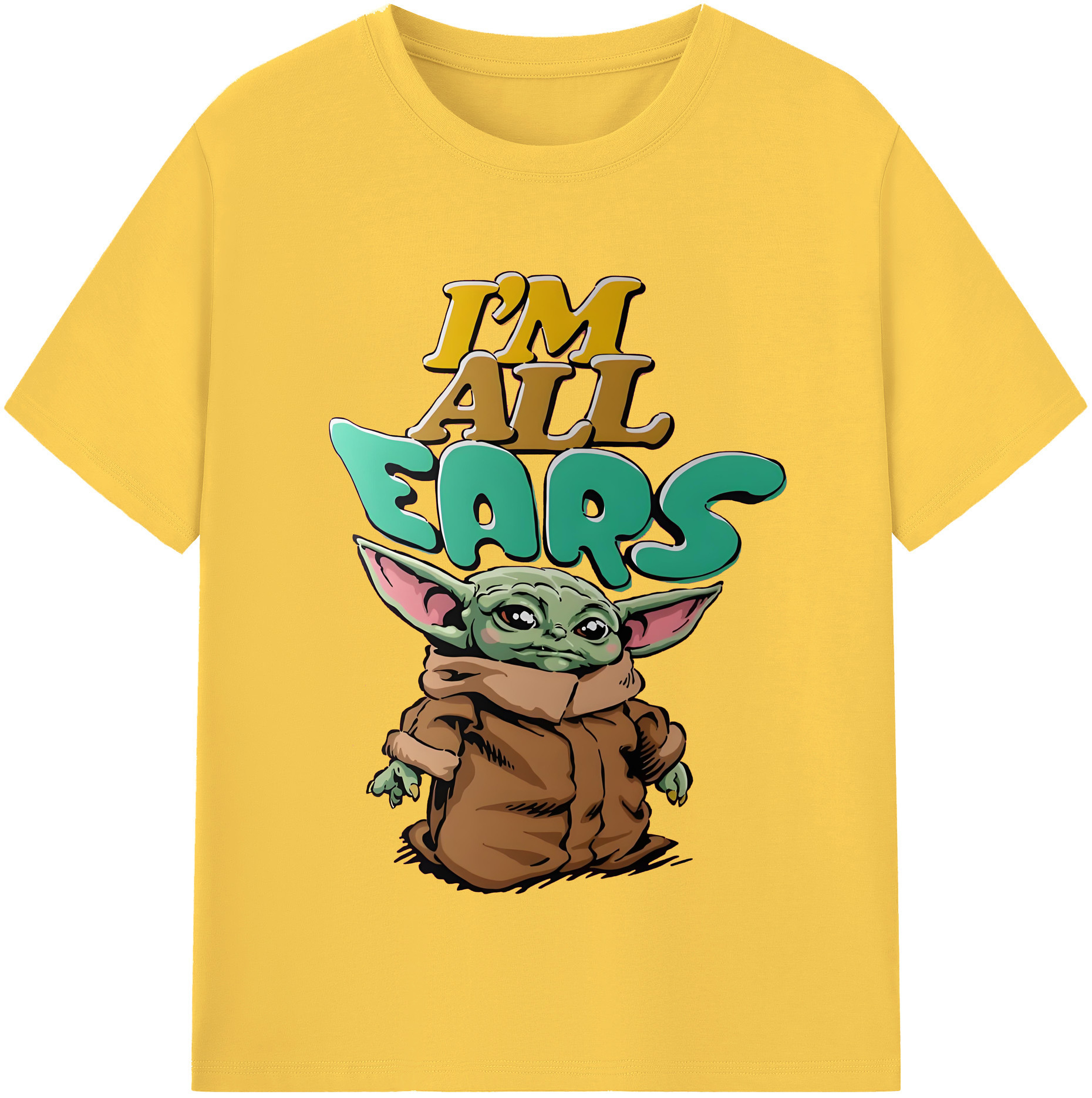 （画像用） スター・ウォーズ Star Wars 綿100％半袖Tシャツ（フロントプリント）