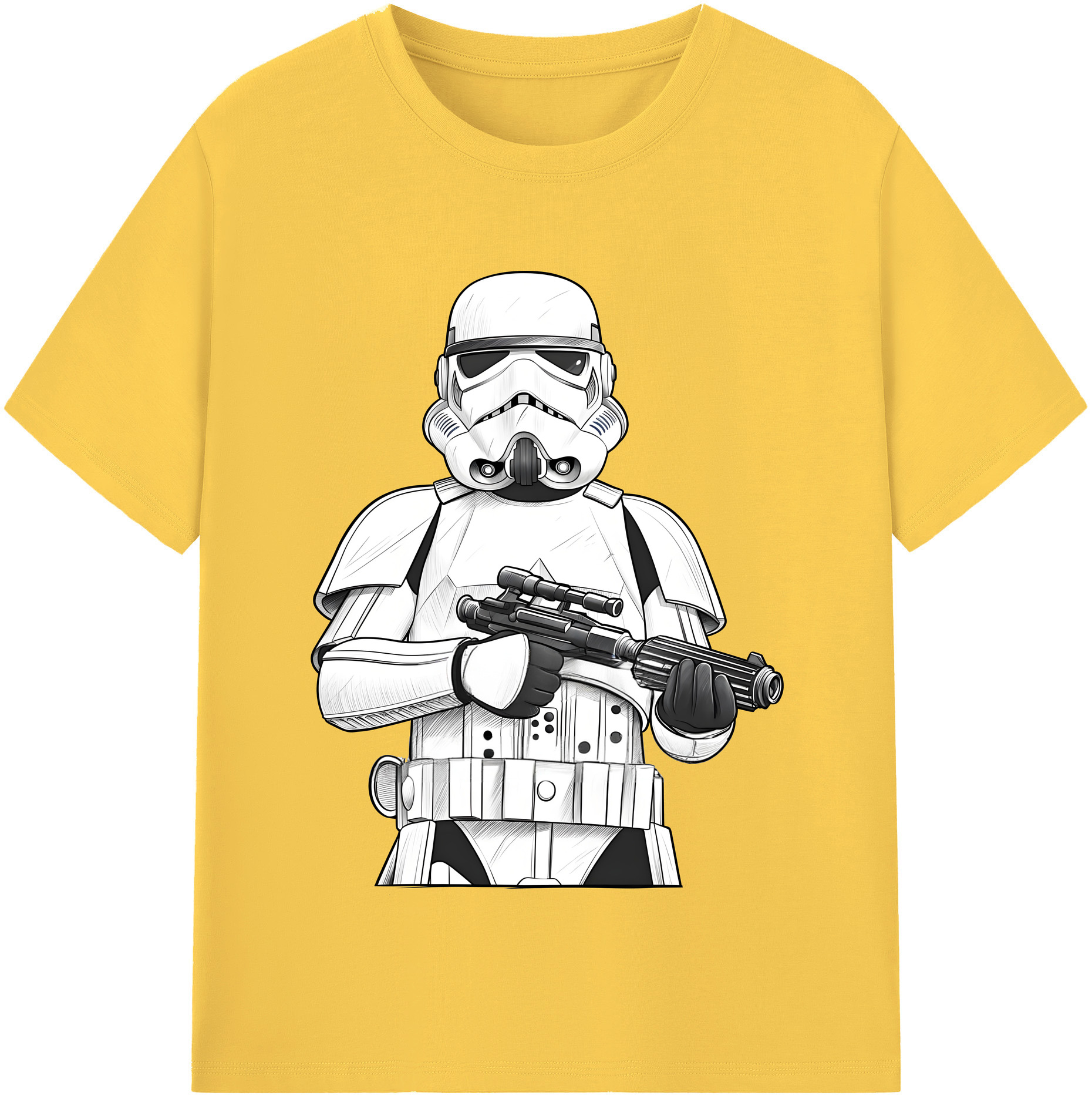 （画像用） スター・ウォーズ Star Wars 綿100％半袖Tシャツ（フロントプリント）