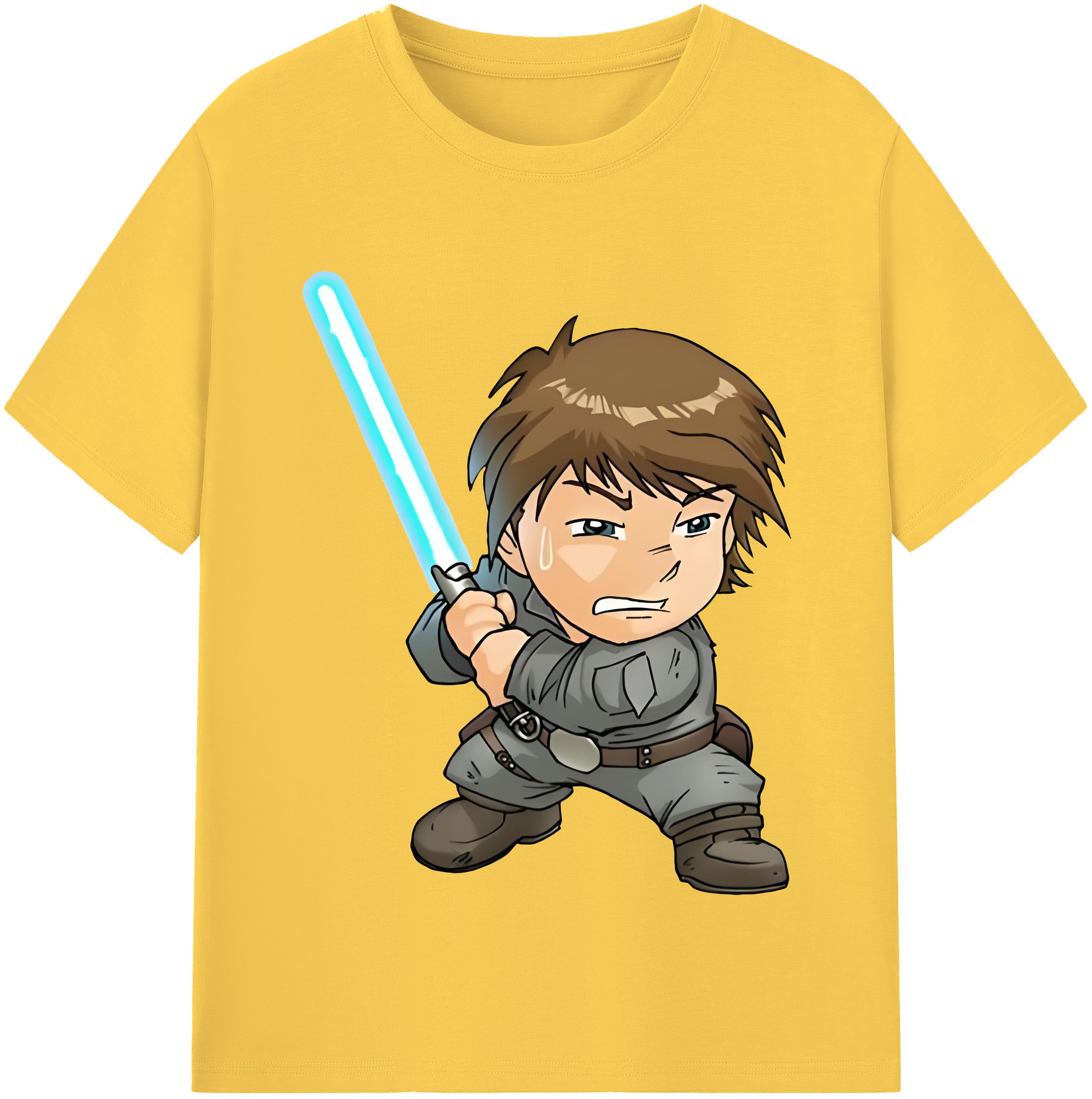 （画像用） スター・ウォーズ Star Wars 綿100％半袖Tシャツ（フロントプリント）