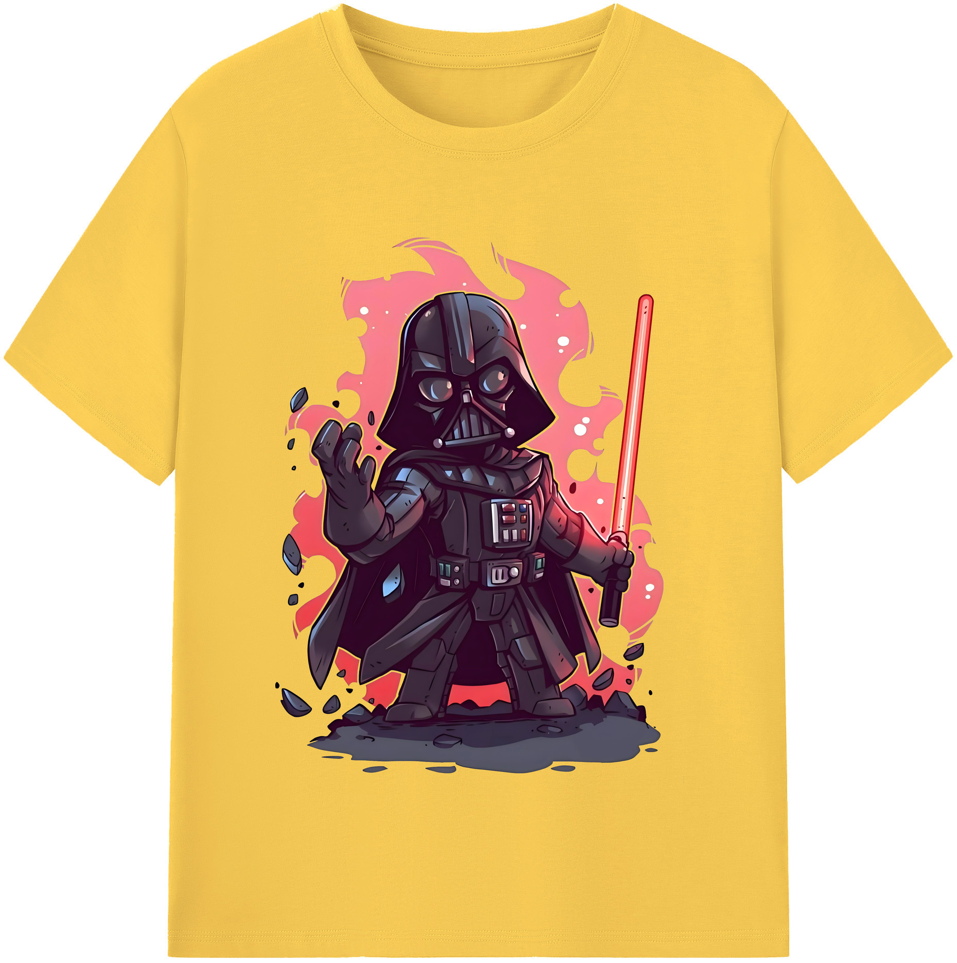 （画像用） スター・ウォーズ Star Wars 綿100％半袖Tシャツ（フロントプリント）