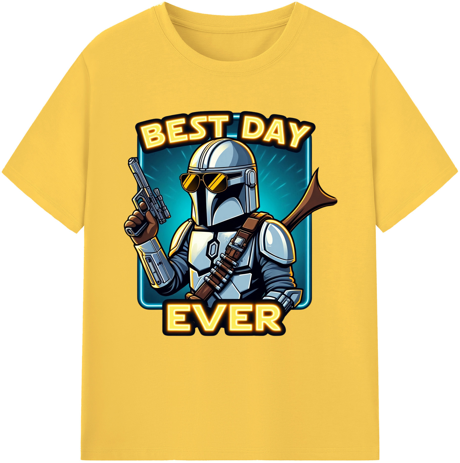 （画像用） スター・ウォーズ Star Wars 綿100％半袖Tシャツ（フロントプリント）