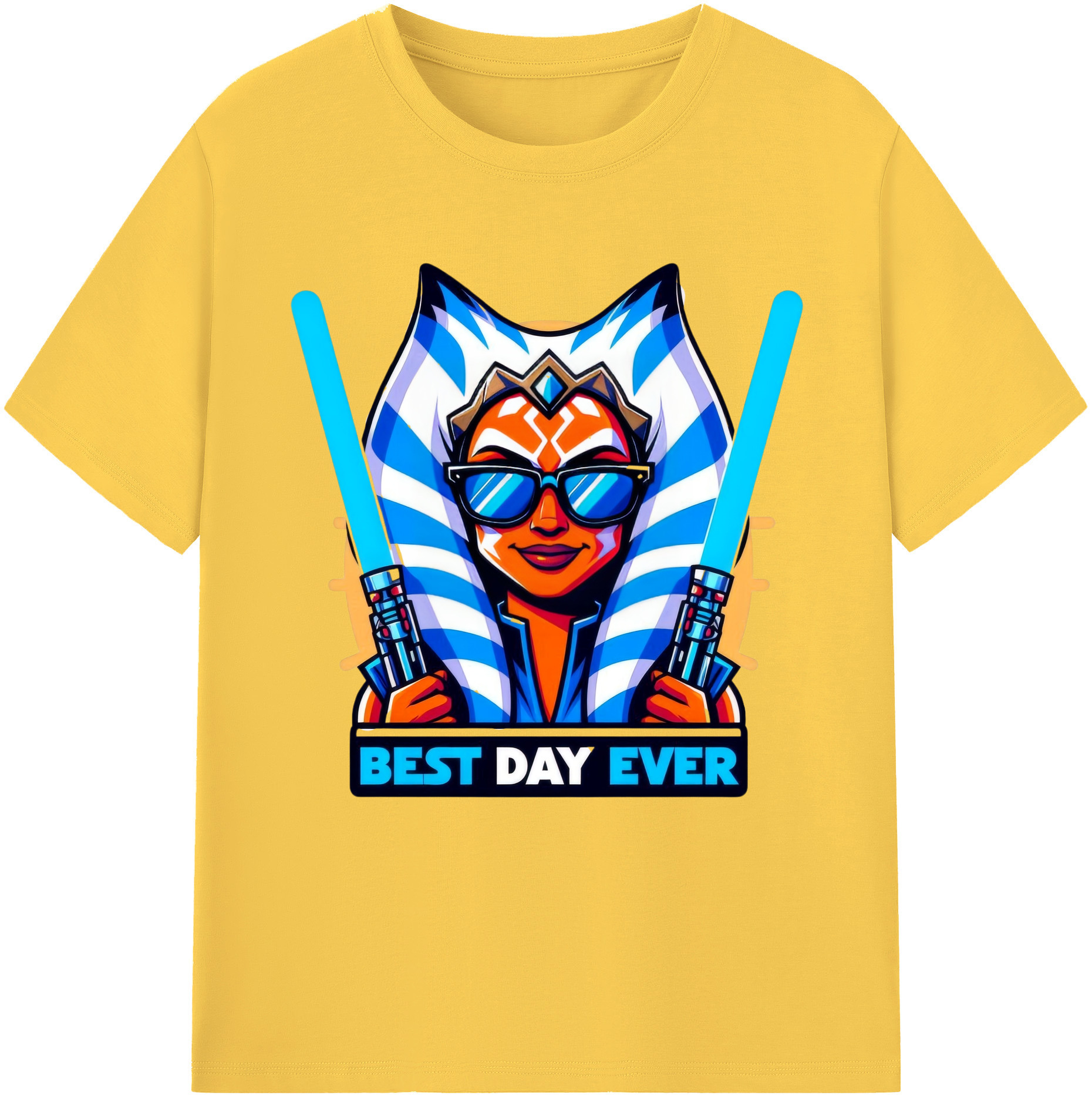 （画像用） スター・ウォーズ Star Wars 綿100％半袖Tシャツ（フロントプリント）