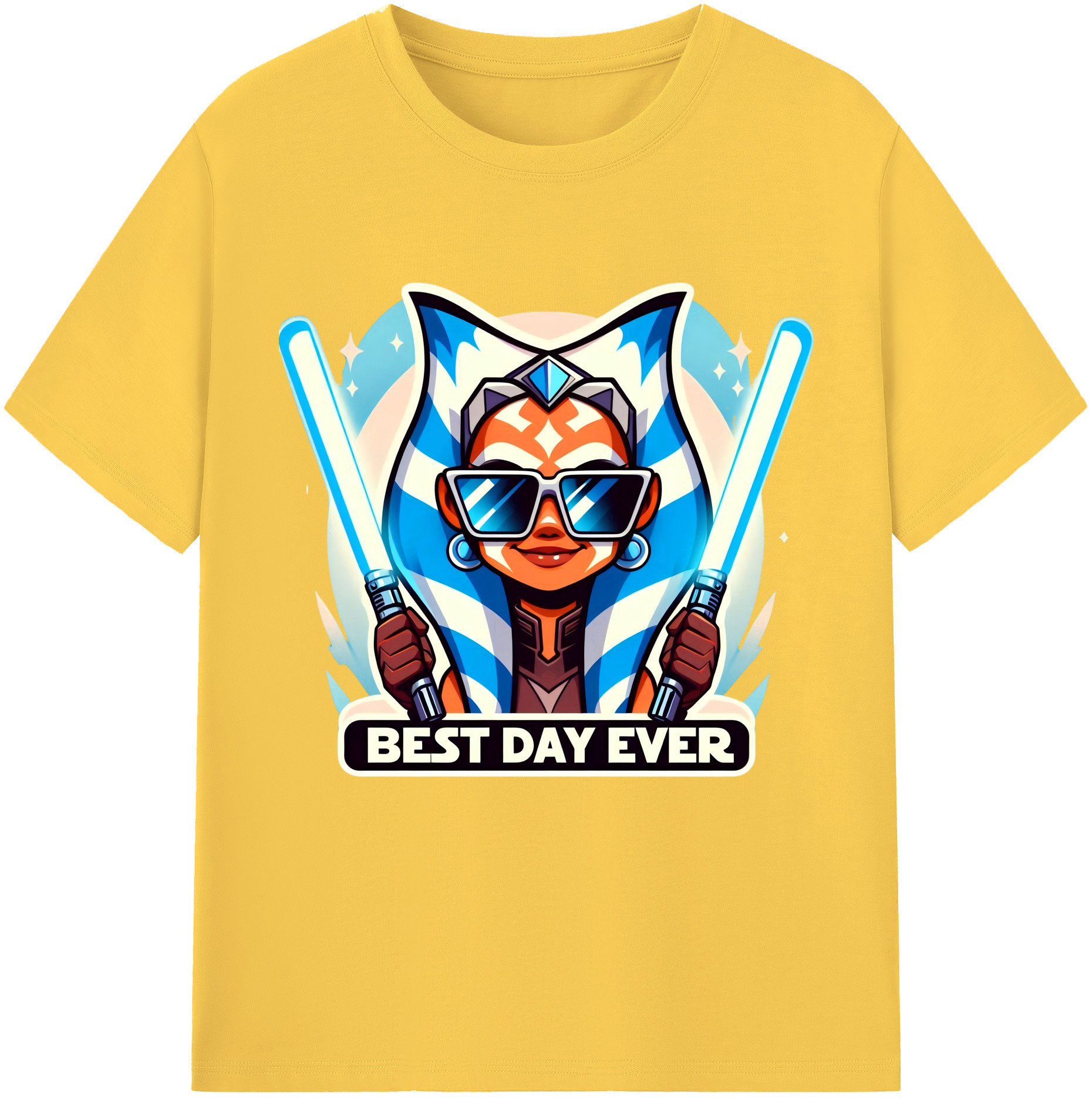 （画像用） スター・ウォーズ Star Wars 綿100％半袖Tシャツ（フロントプリント）