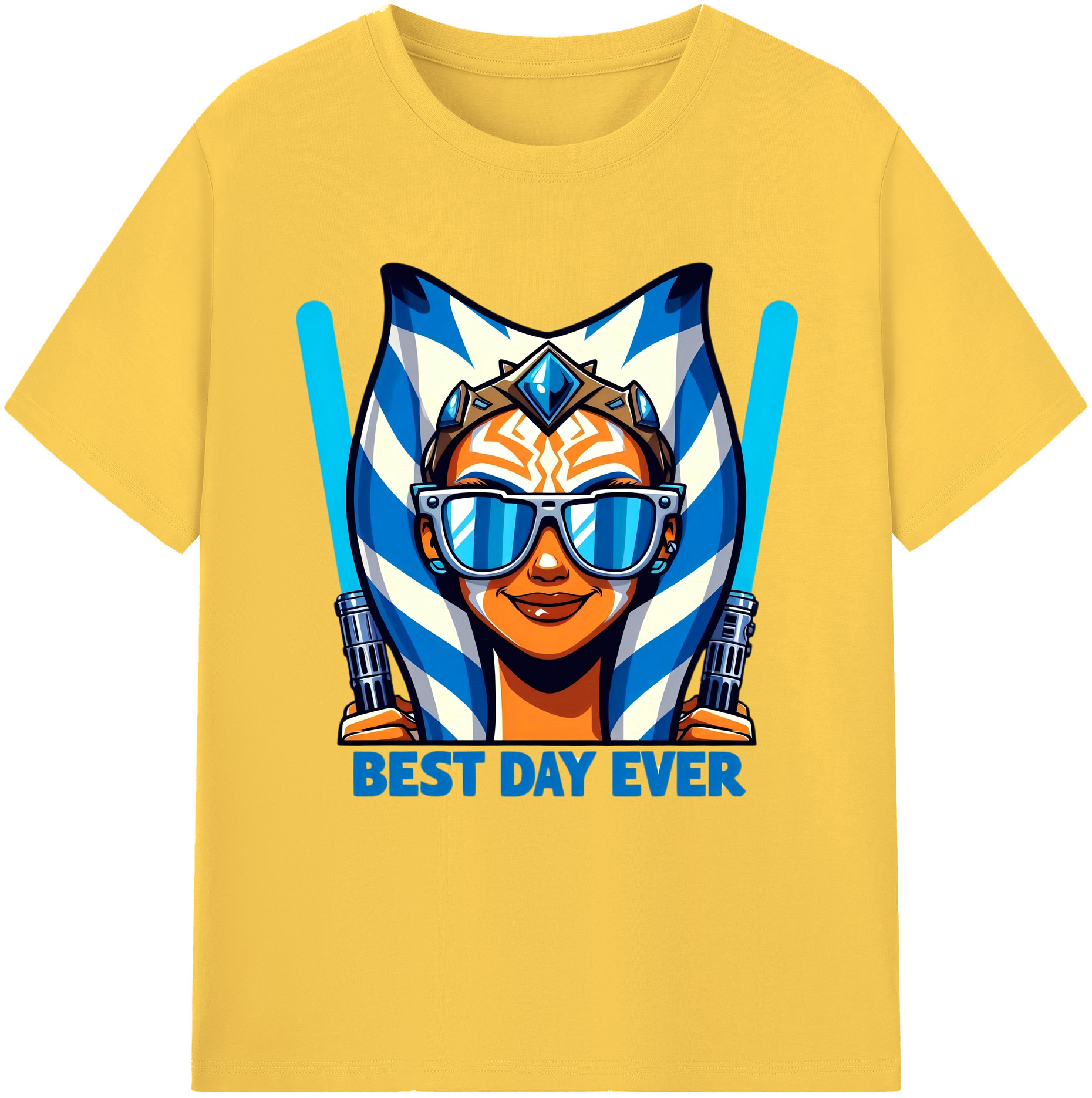 （画像用） スター・ウォーズ Star Wars 綿100％半袖Tシャツ（フロントプリント）