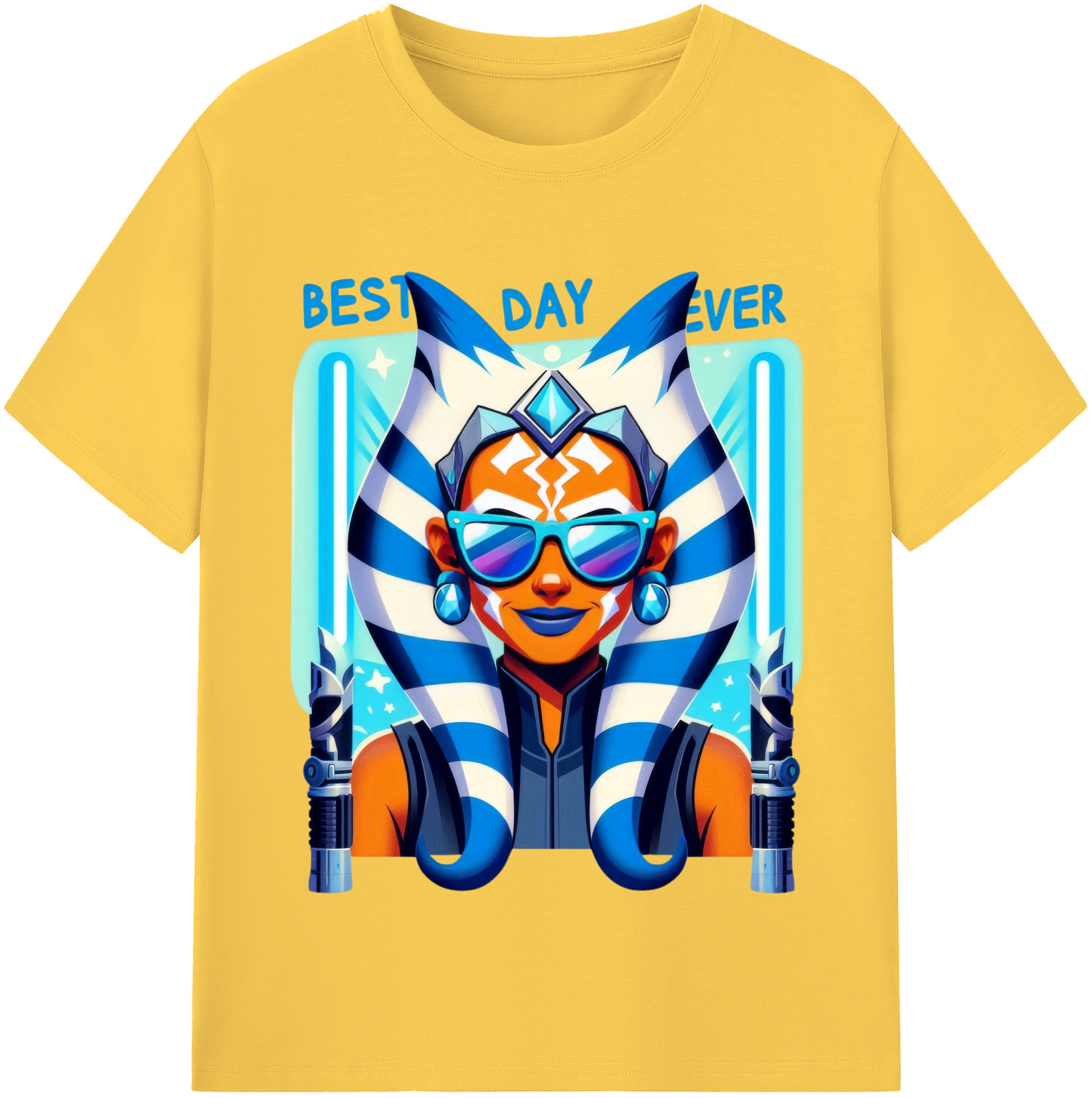 （画像用） スター・ウォーズ Star Wars 綿100％半袖Tシャツ（フロントプリント）