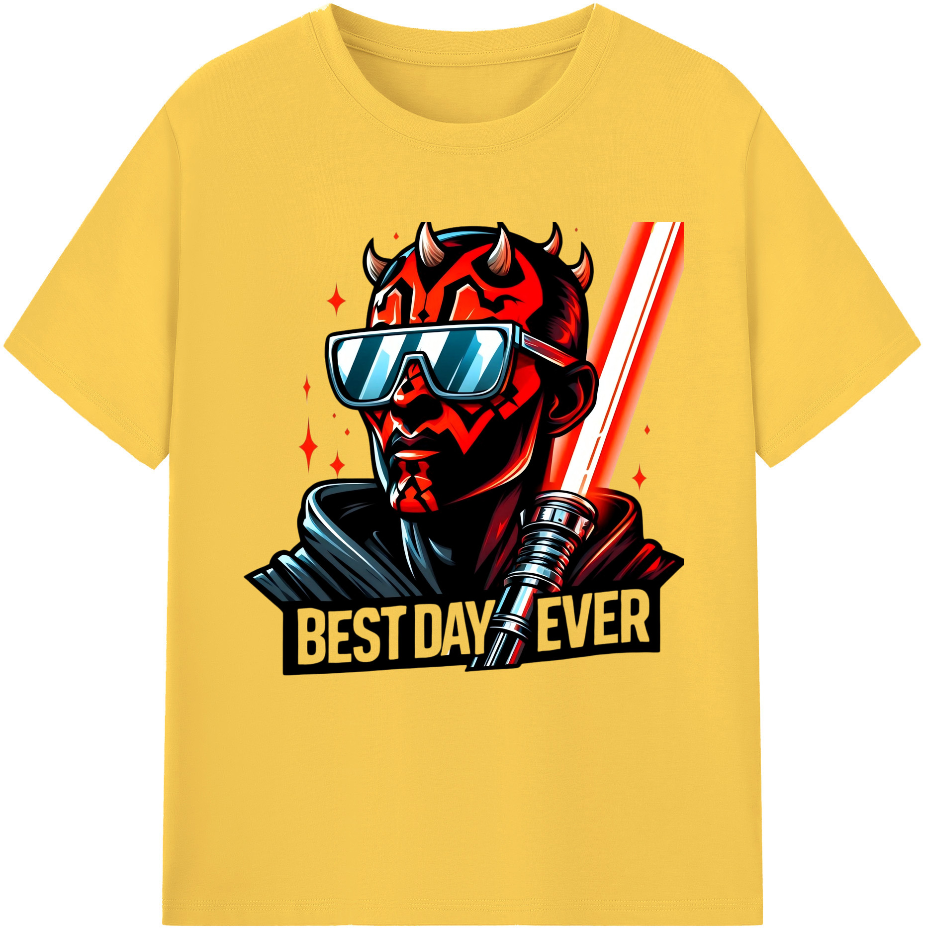 （画像用） スター・ウォーズ Star Wars 綿100％半袖Tシャツ（フロントプリント）