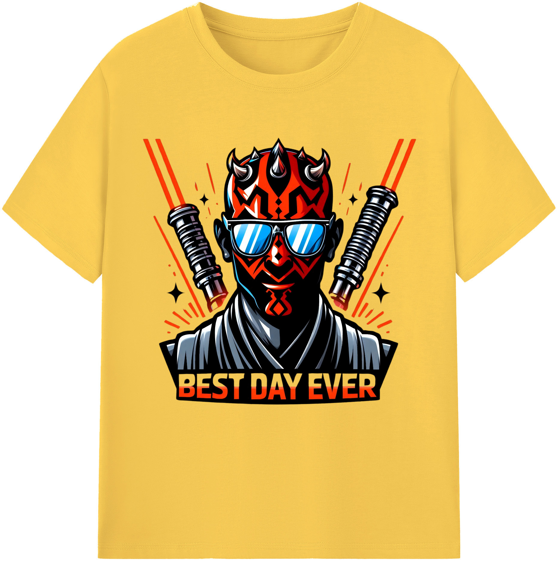 （画像用） スター・ウォーズ Star Wars 綿100％半袖Tシャツ（フロントプリント）