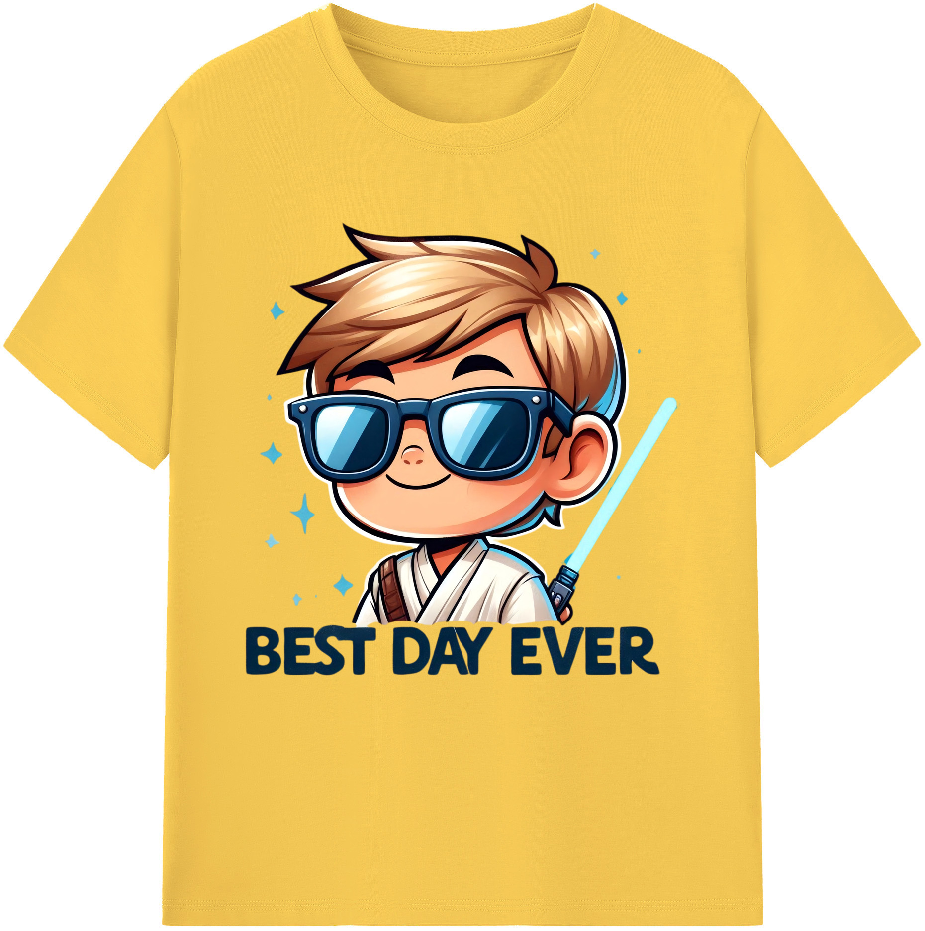 （画像用） スター・ウォーズ Star Wars 綿100％半袖Tシャツ（フロントプリント）