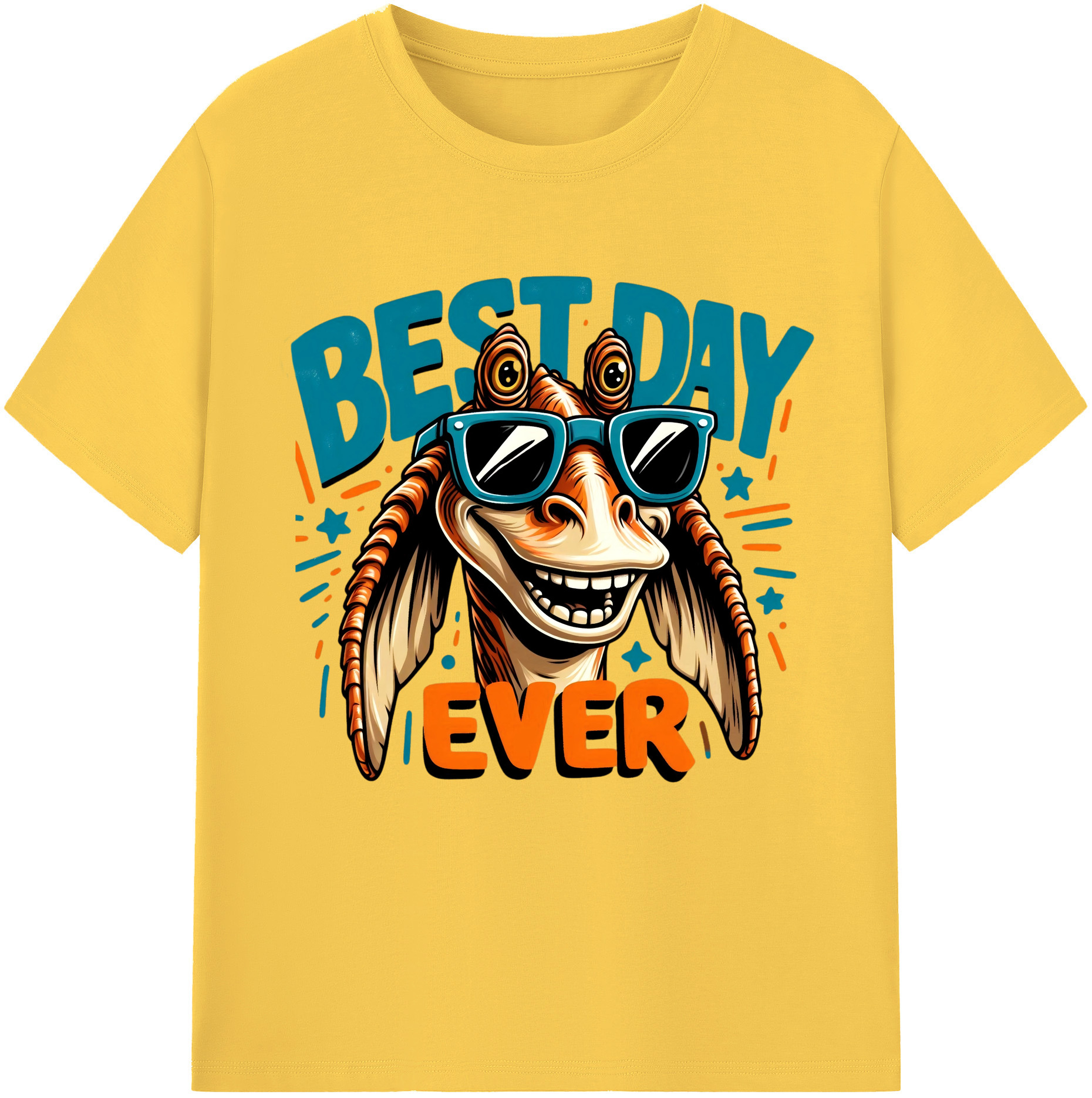 （画像用） スター・ウォーズ Star Wars 綿100％半袖Tシャツ（フロントプリント）