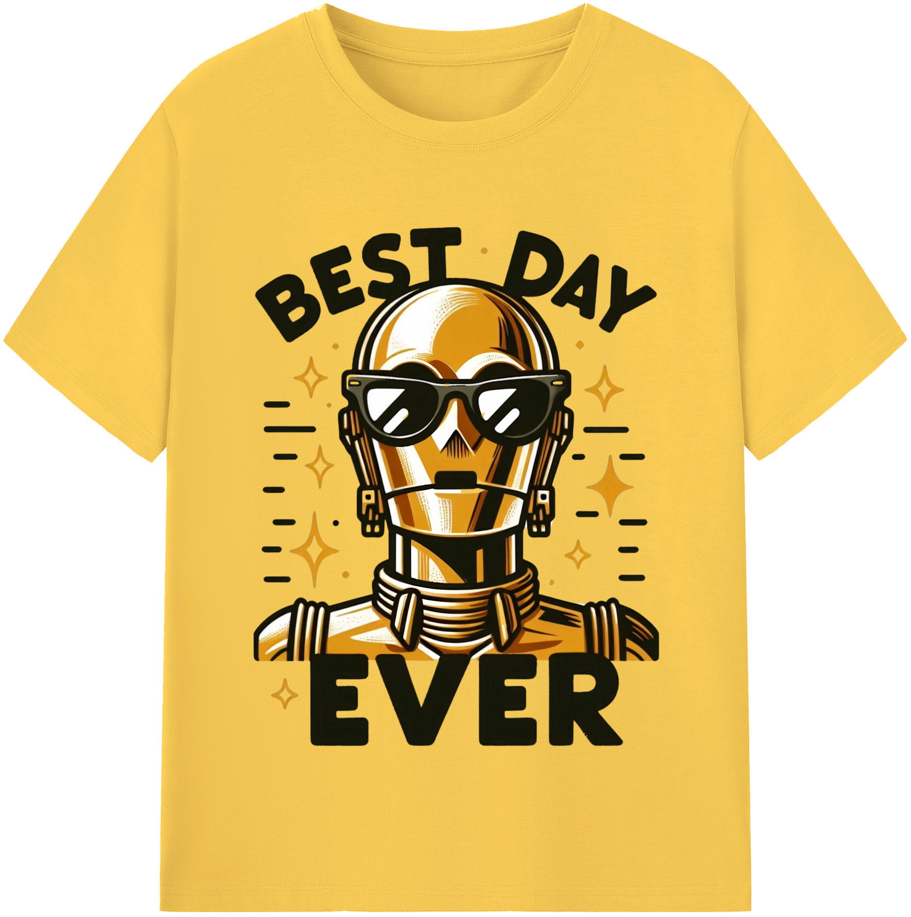 （画像用） スター・ウォーズ Star Wars 綿100％半袖Tシャツ（フロントプリント）