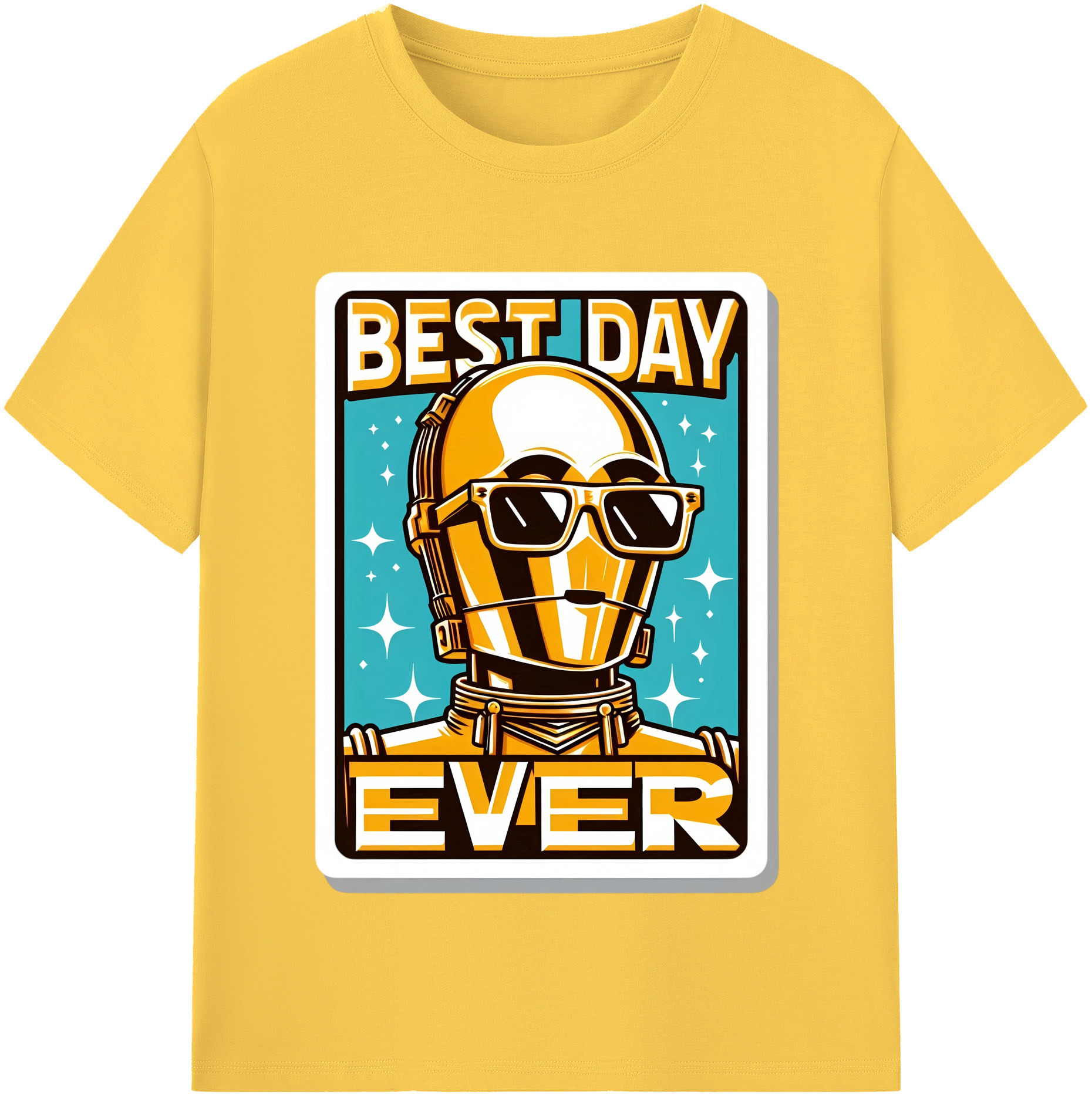 （画像用） スター・ウォーズ Star Wars 綿100％半袖Tシャツ（フロントプリント）
