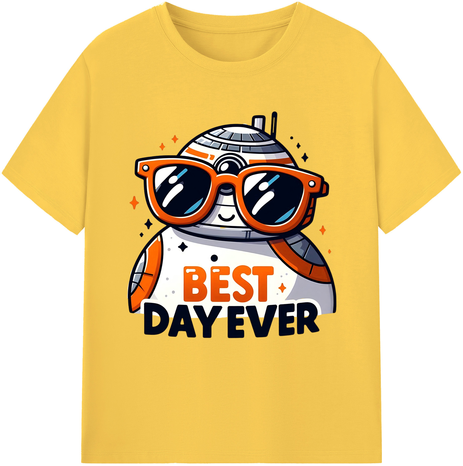（画像用） スター・ウォーズ Star Wars 綿100％半袖Tシャツ（フロントプリント）