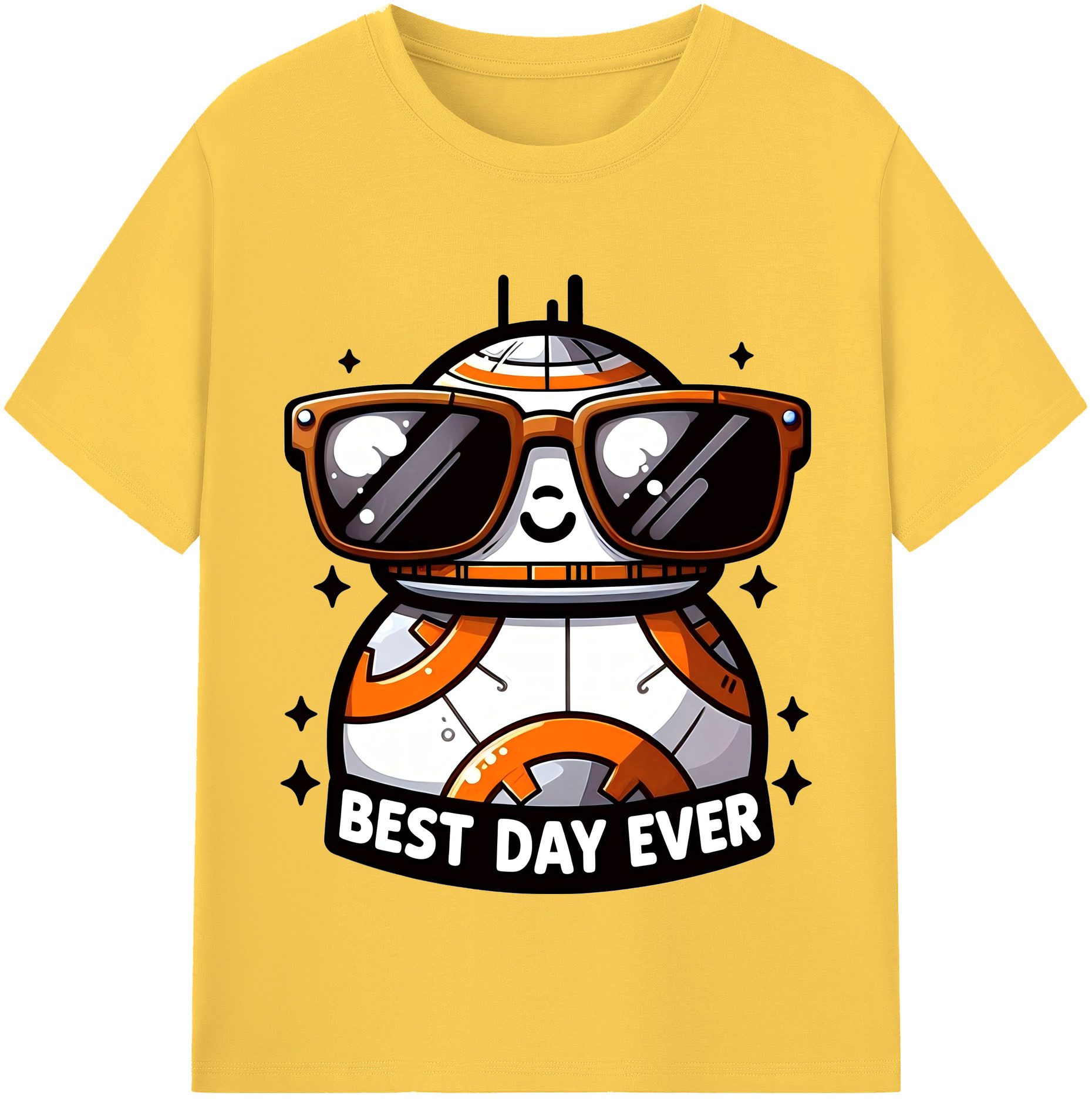 （画像用） スター・ウォーズ Star Wars 綿100％半袖Tシャツ（フロントプリント）