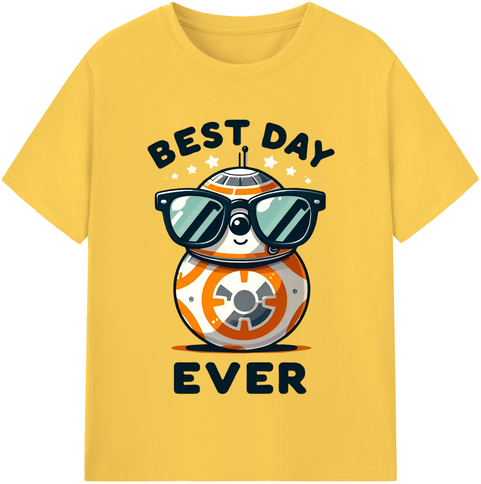 （画像用） スター・ウォーズ Star Wars 綿100％半袖Tシャツ（フロントプリント）