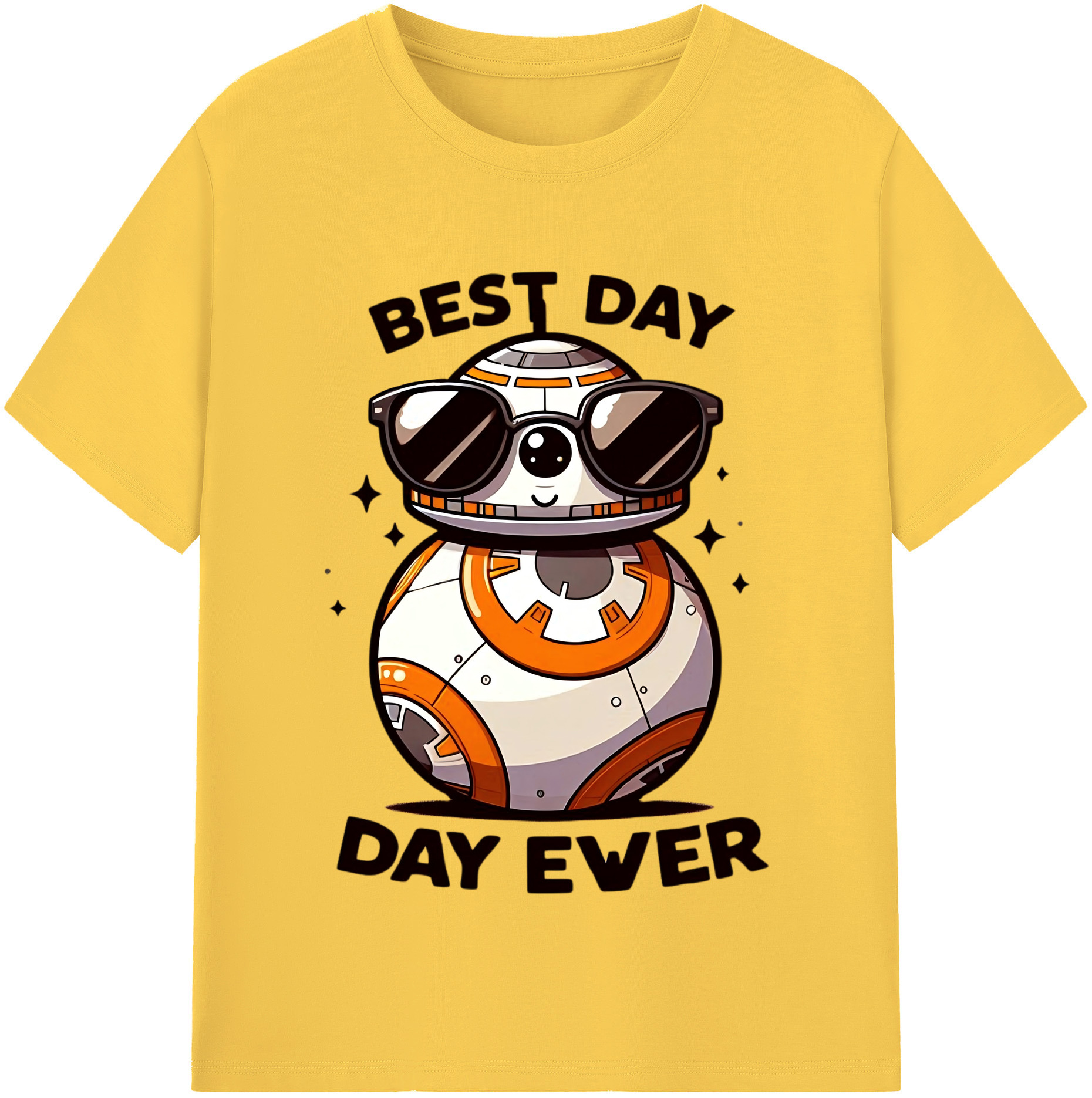 （画像用） スター・ウォーズ Star Wars 綿100％半袖Tシャツ（フロントプリント）