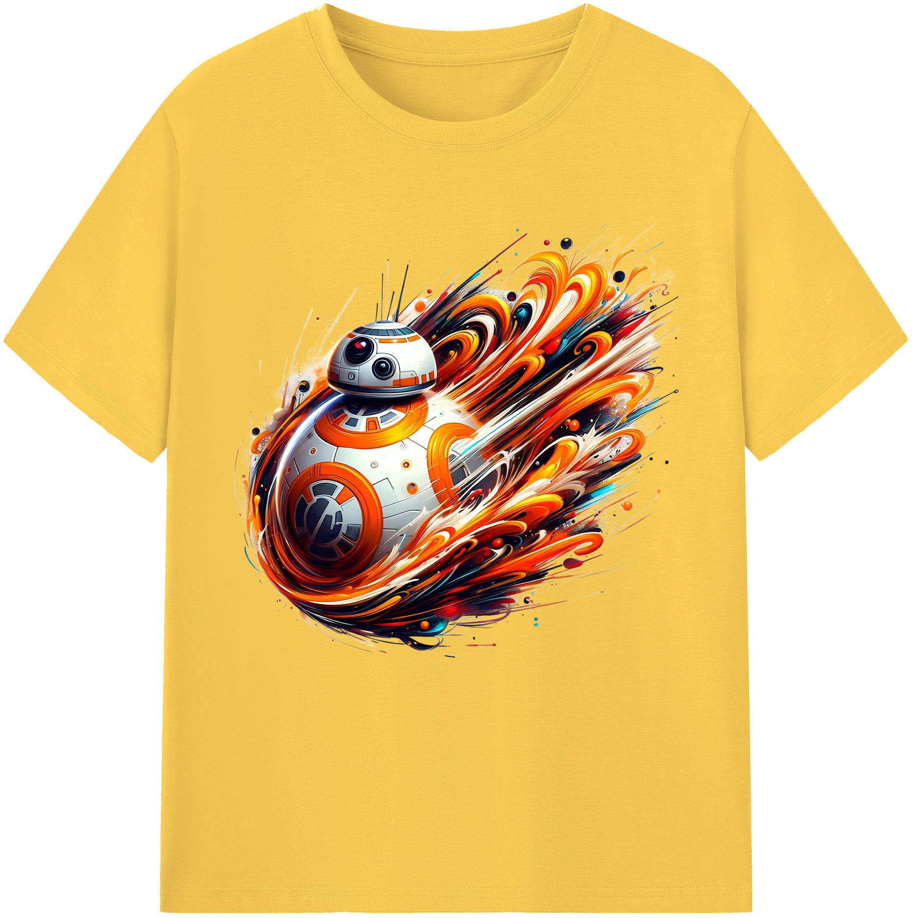 （画像用） スター・ウォーズ Star Wars 綿100％半袖Tシャツ（フロントプリント）
