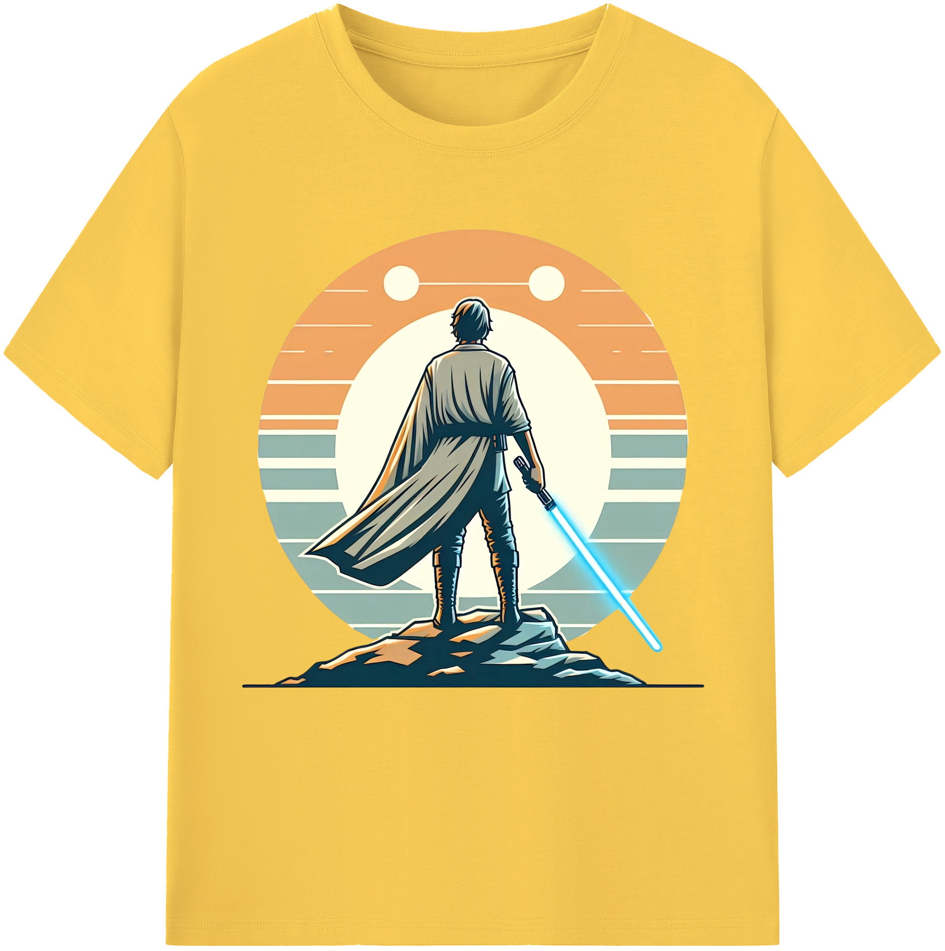 （画像用） スター・ウォーズ Star Wars 綿100％半袖Tシャツ（フロントプリント）