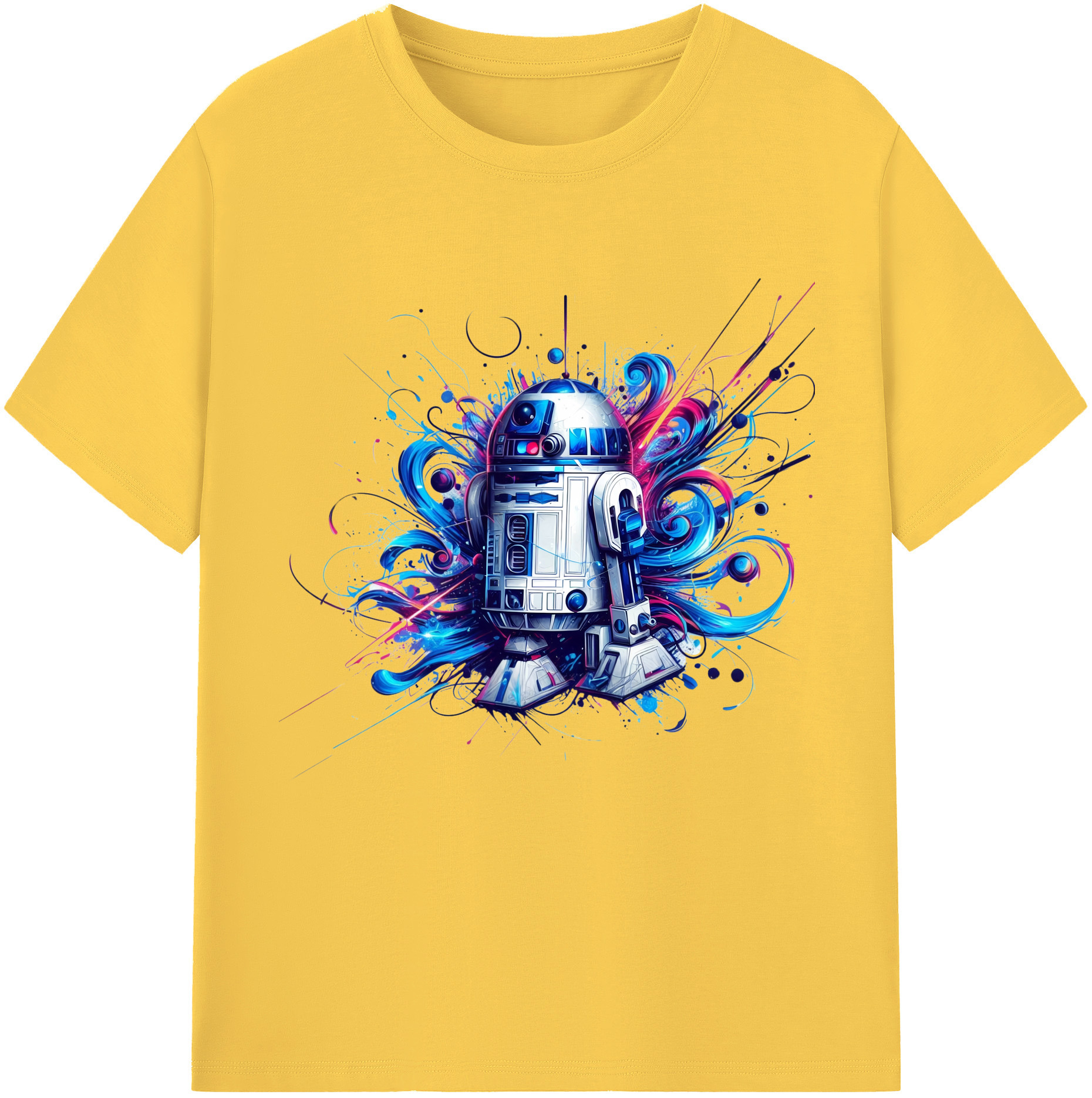 （画像用） スター・ウォーズ Star Wars 綿100％半袖Tシャツ（フロントプリント）