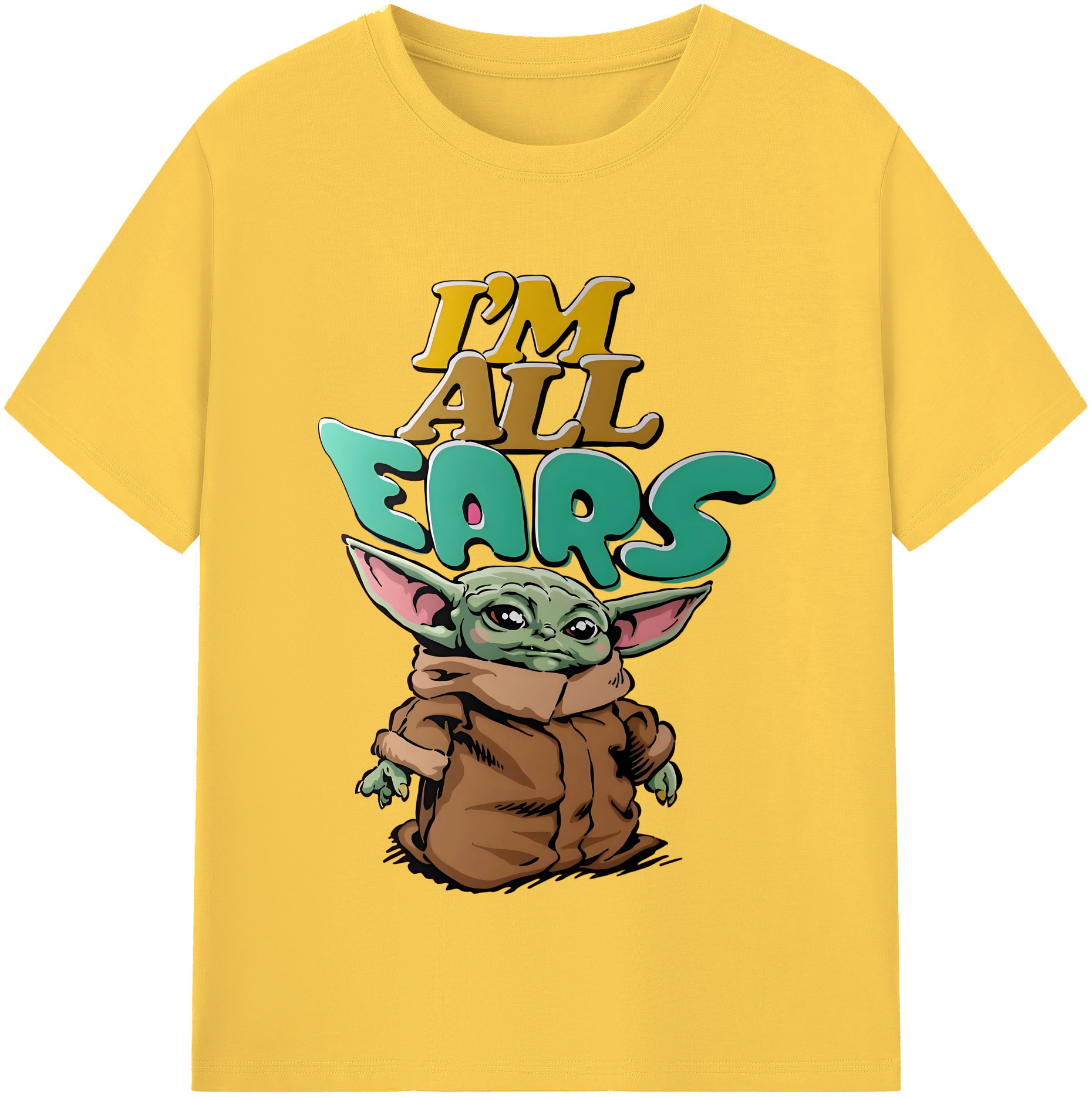 （画像用） スター・ウォーズ Star Wars 綿100％半袖Tシャツ（フロントプリント）