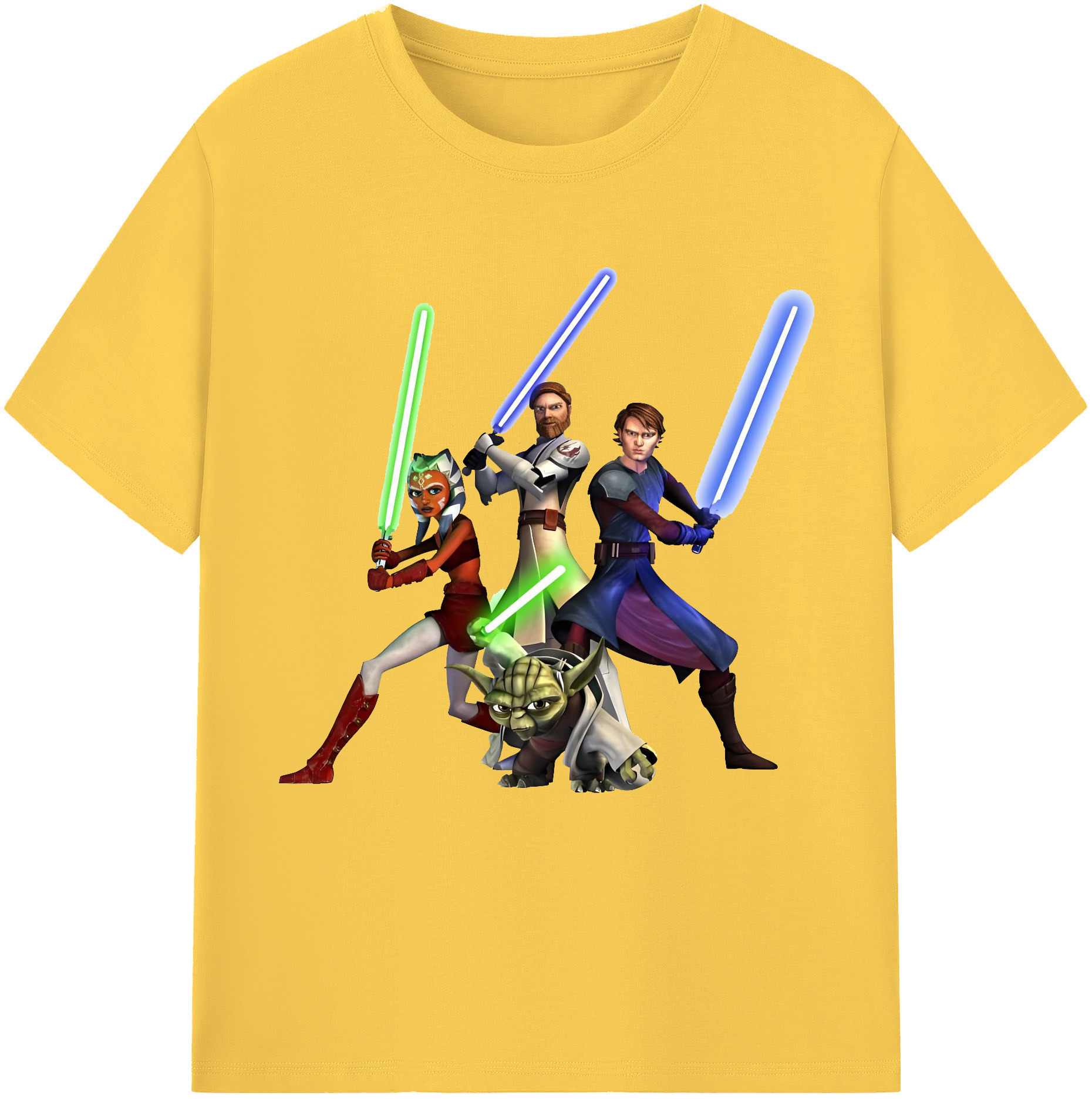 （画像用） スター・ウォーズ Star Wars 綿100％半袖Tシャツ（フロントプリント）