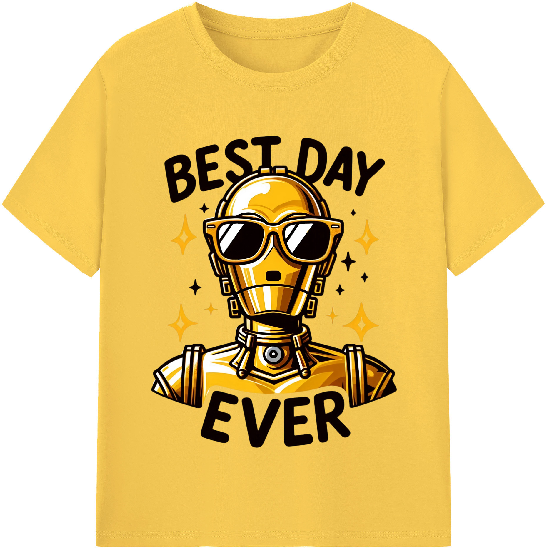 （画像用） スター・ウォーズ Star Wars 綿100％半袖Tシャツ（フロントプリント）