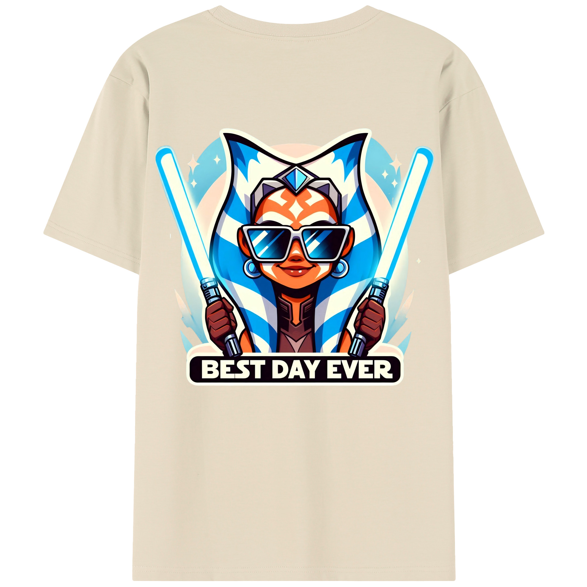 （画像用） スター・ウォーズ Star Wars 綿100％半袖Tシャツ（背面プリント）