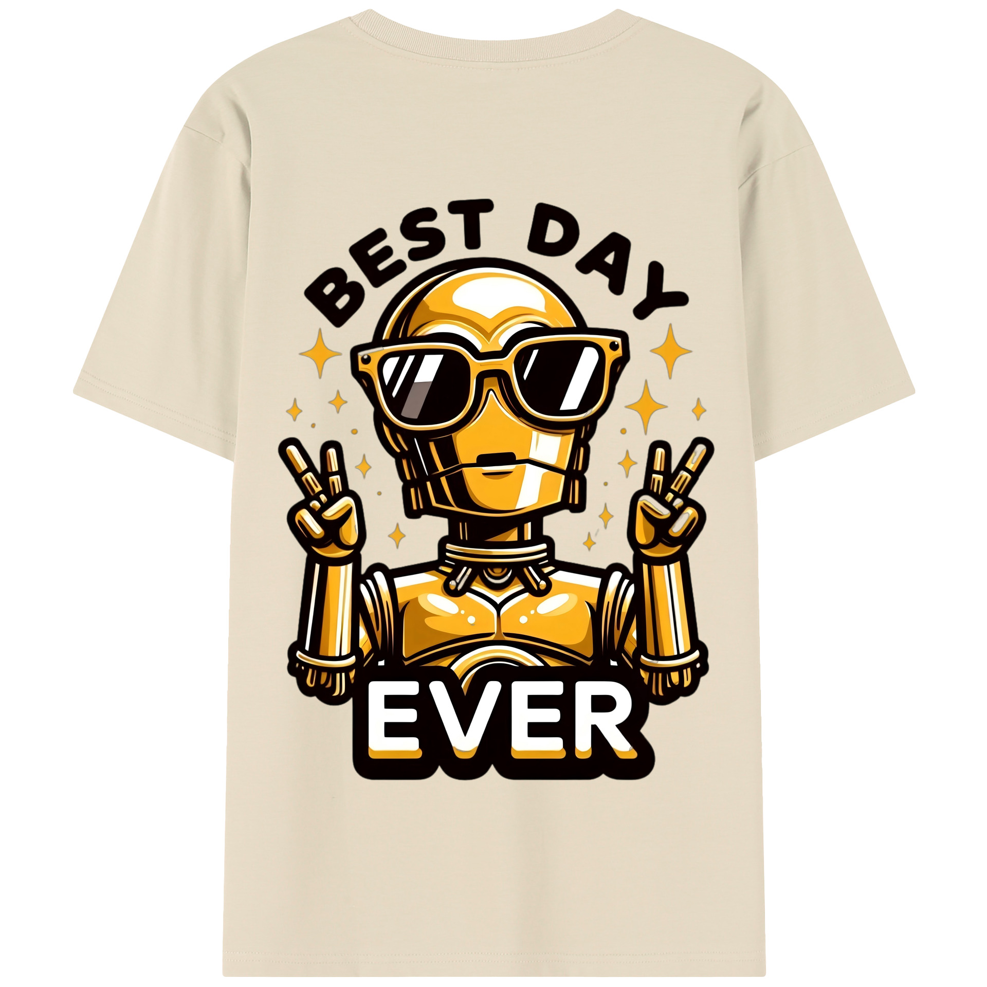 （画像用） スター・ウォーズ Star Wars 綿100％半袖Tシャツ（背面プリント）