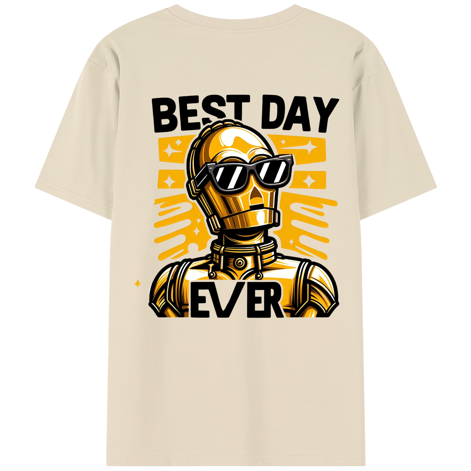 （画像用） スター・ウォーズ Star Wars 綿100％半袖Tシャツ（背面プリント）