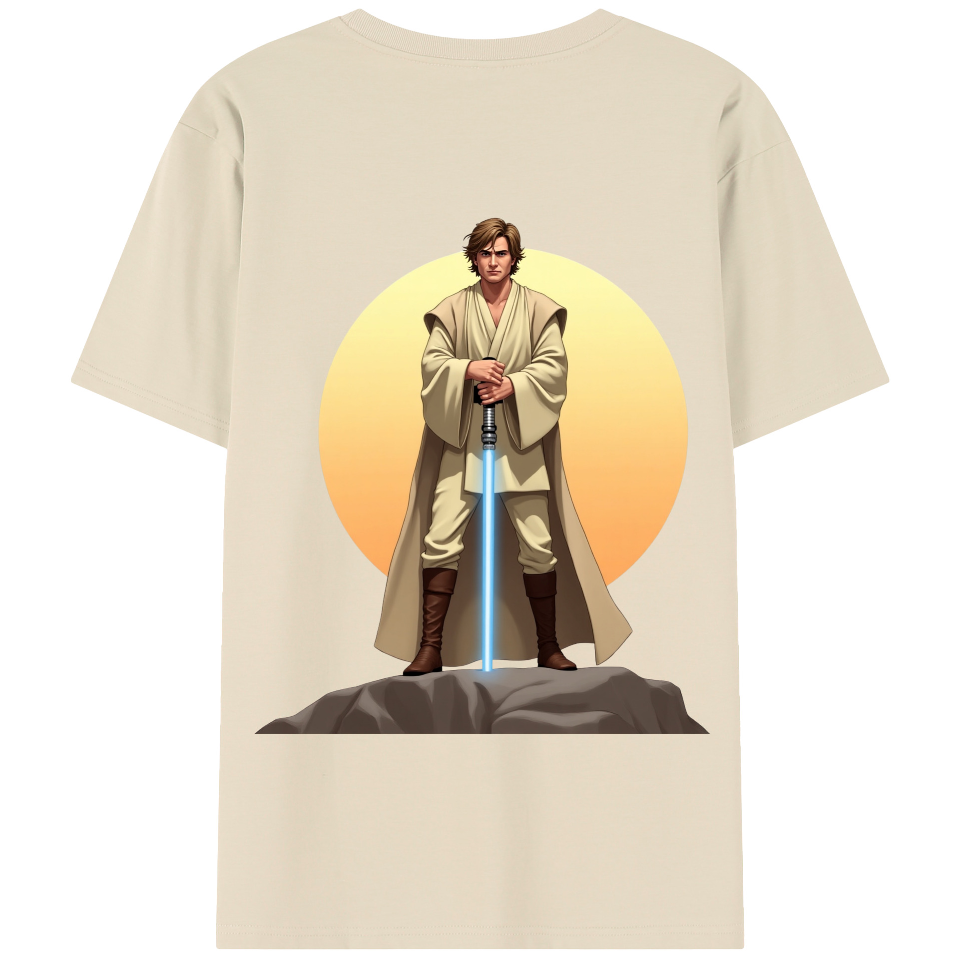 （画像用） スター・ウォーズ Star Wars 綿100％半袖Tシャツ（背面プリント）