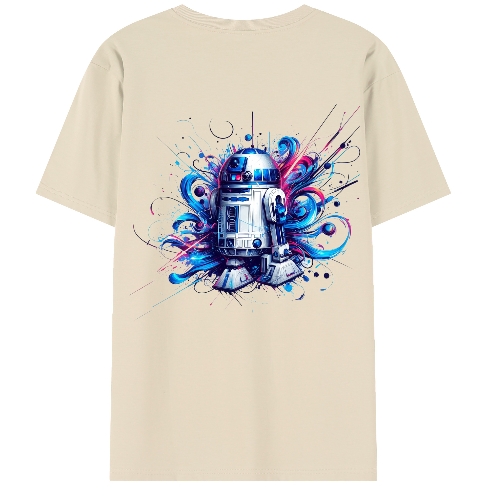 （画像用） スター・ウォーズ Star Wars 綿100％半袖Tシャツ（背面プリント）