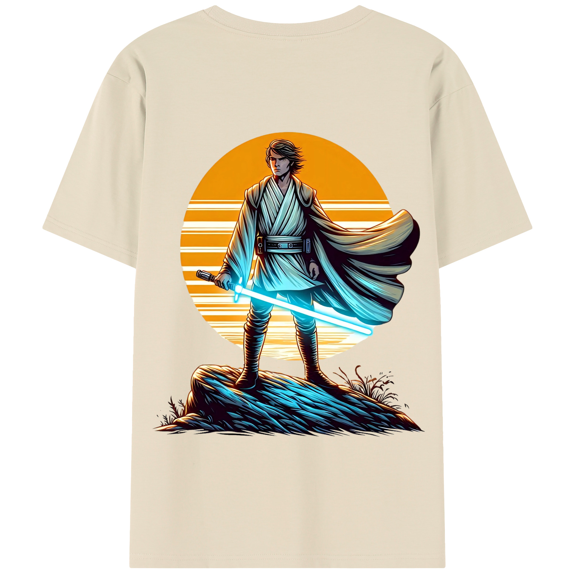 （画像用） スター・ウォーズ Star Wars 綿100％半袖Tシャツ（背面プリント）