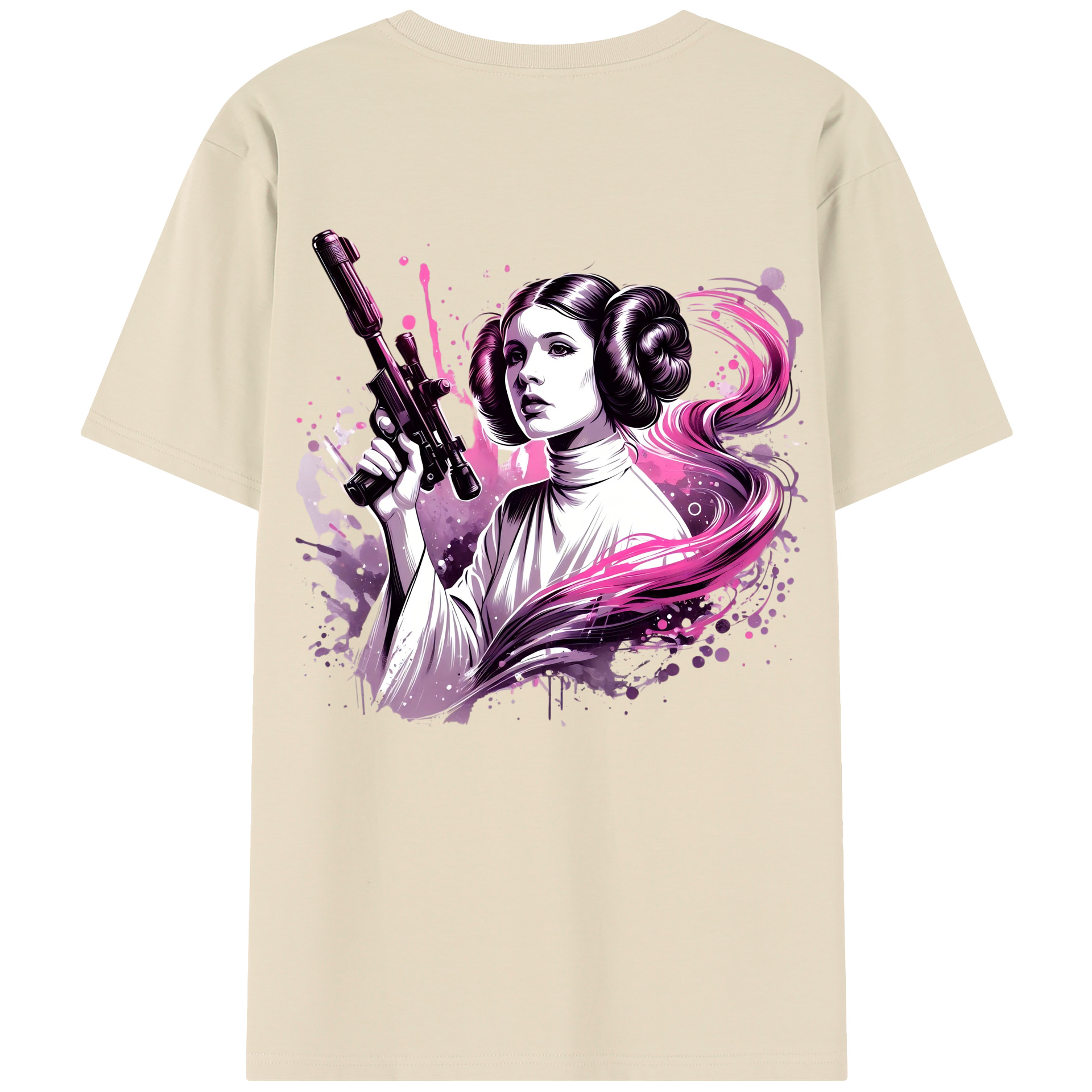 （画像用） スター・ウォーズ Star Wars 綿100％半袖Tシャツ（背面プリント）