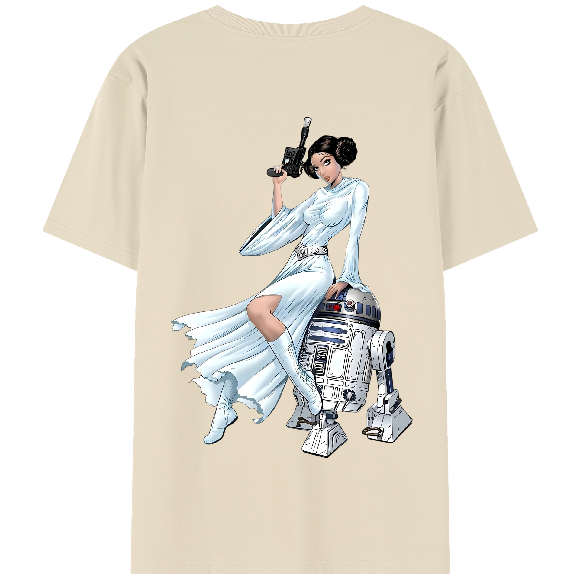 （画像用） スター・ウォーズ Star Wars 綿100％半袖Tシャツ（背面プリント）