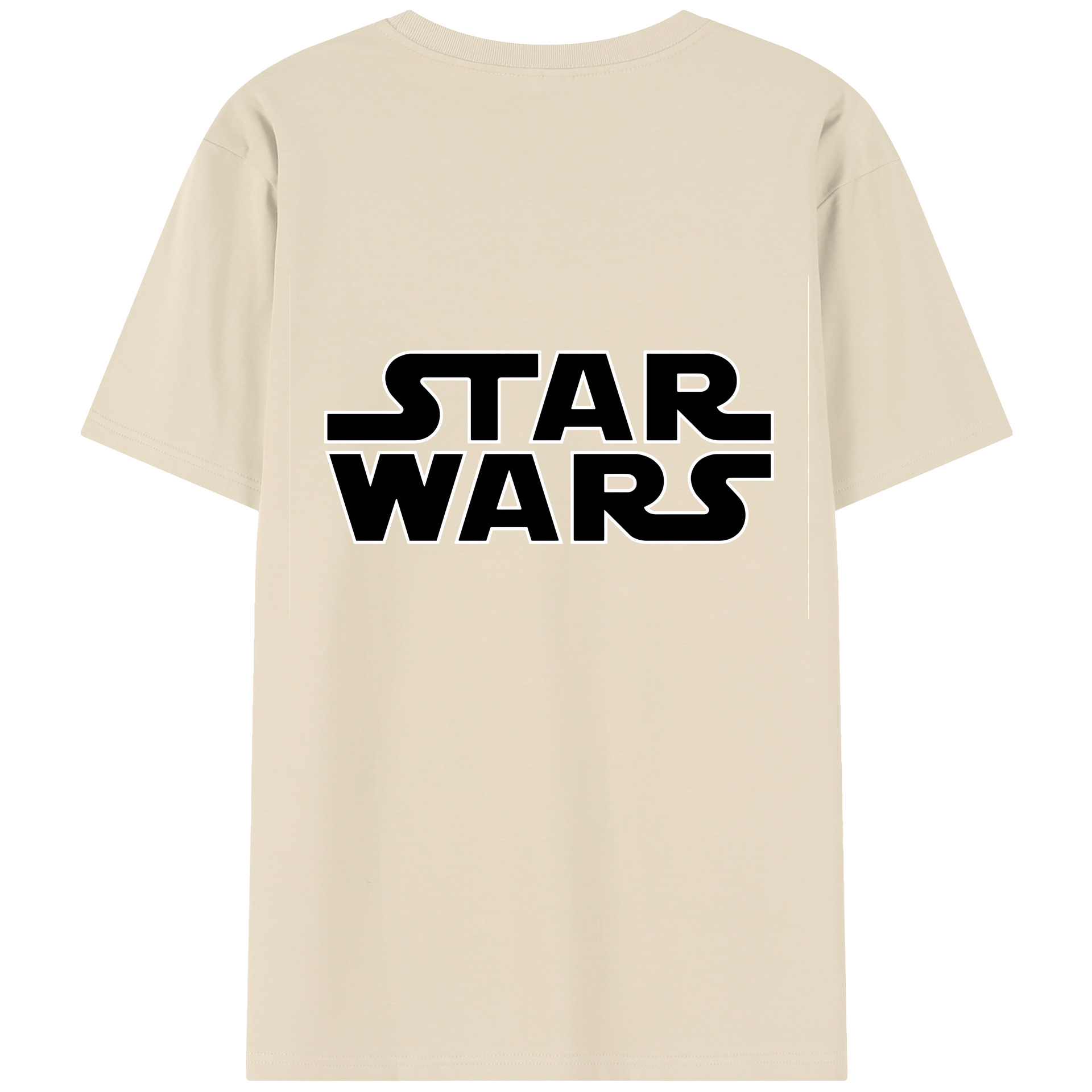 （画像用） スター・ウォーズ Star Wars 綿100％半袖Tシャツ（背面プリント）