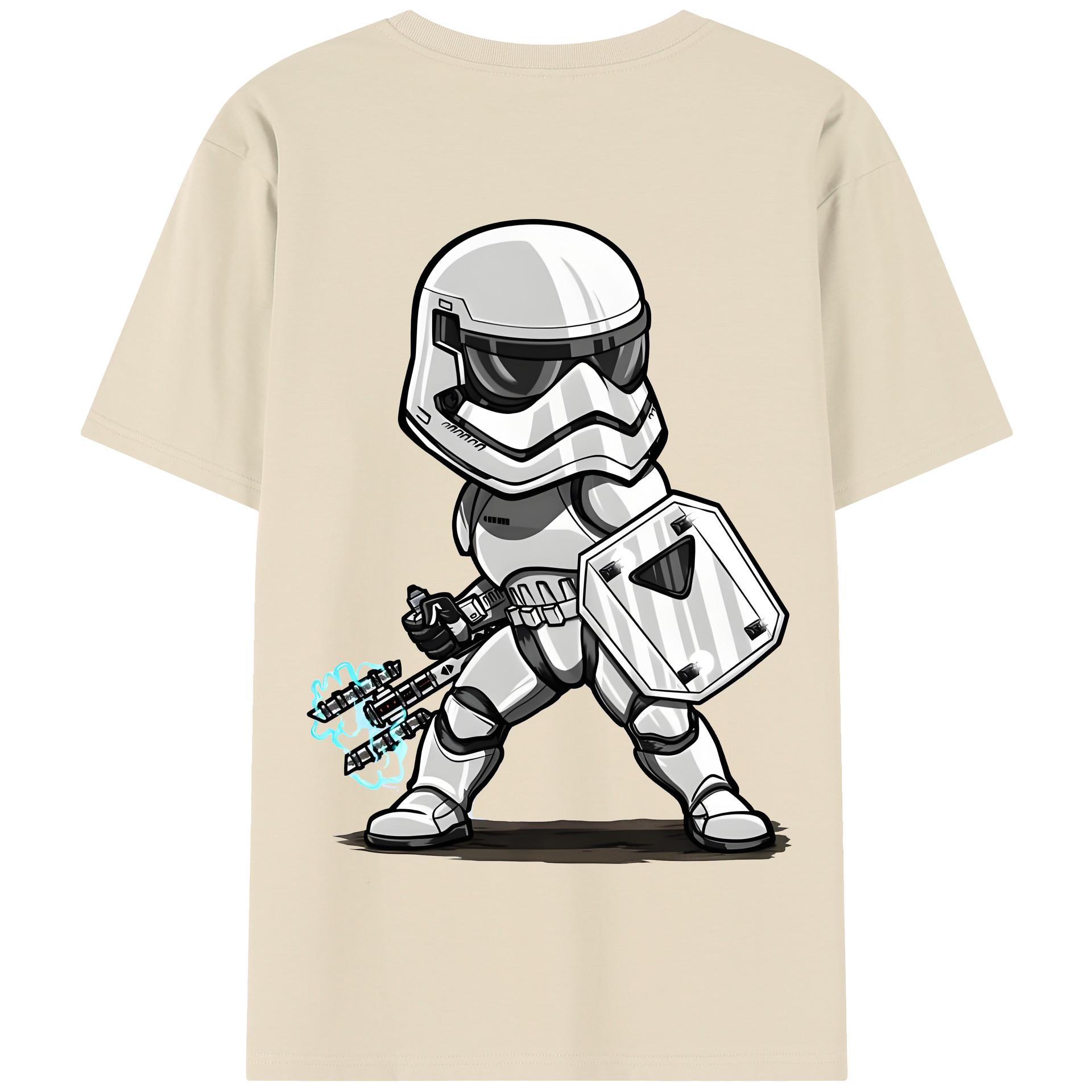 （画像用） スター・ウォーズ Star Wars 綿100％半袖Tシャツ（背面プリント）