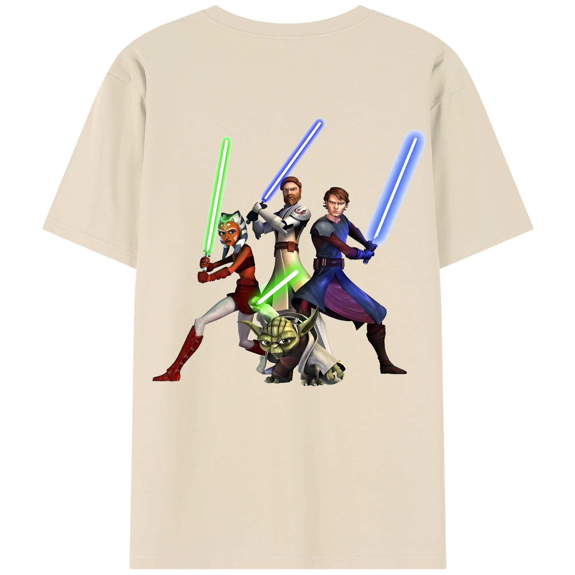 （画像用） スター・ウォーズ Star Wars 綿100％半袖Tシャツ（背面プリント）