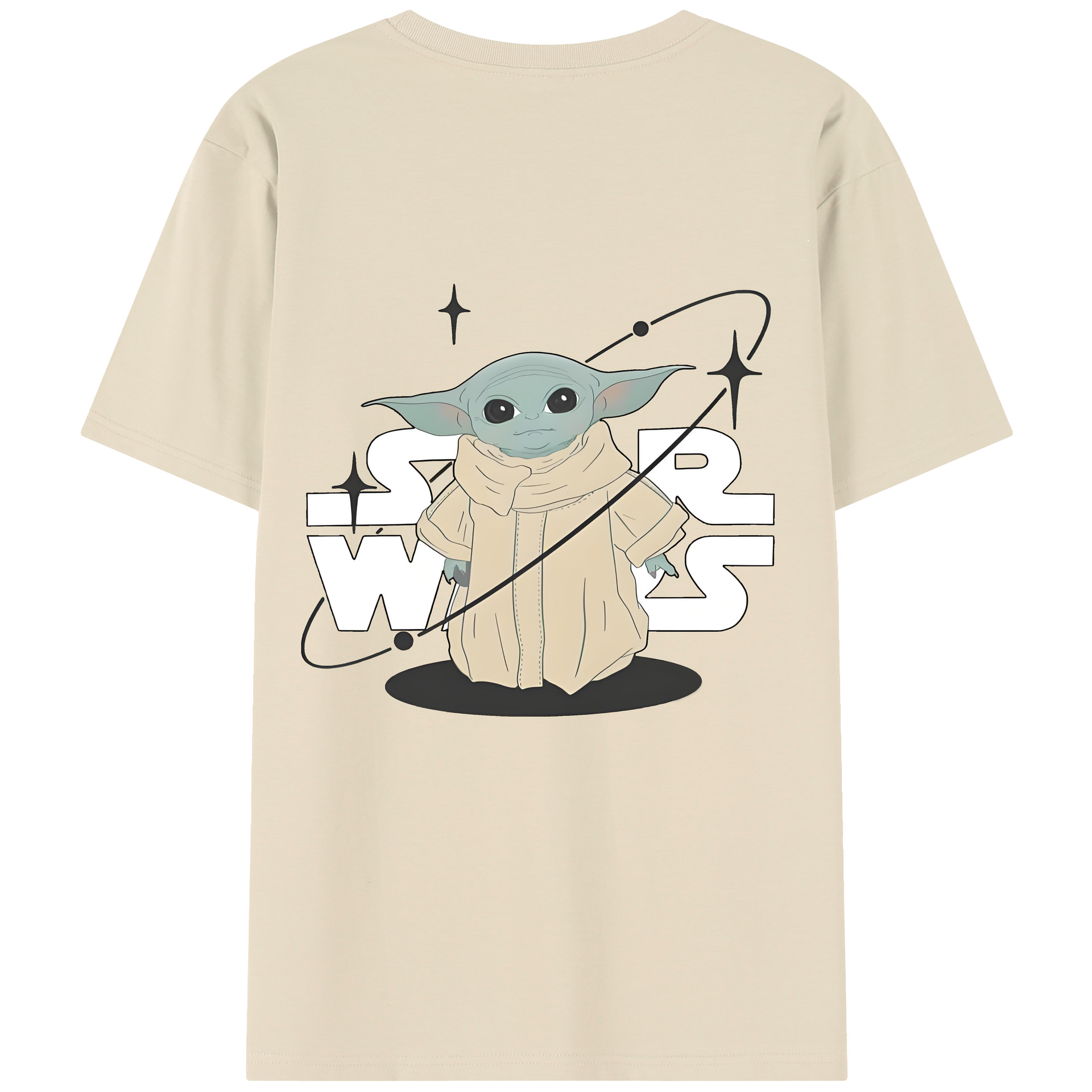 （画像用） スター・ウォーズ Star Wars 綿100％半袖Tシャツ（背面プリント）