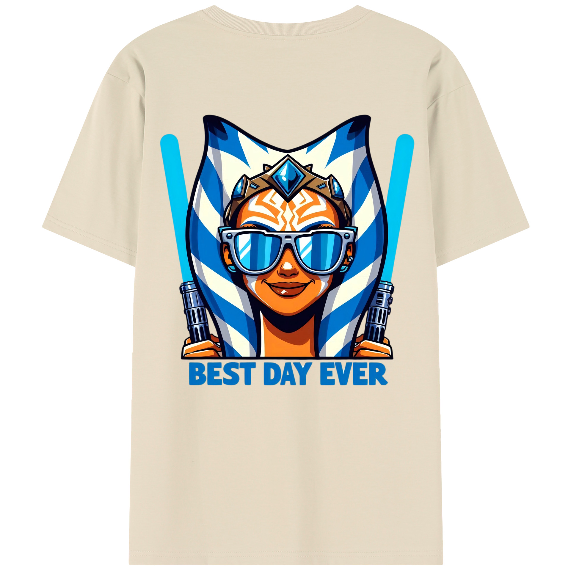 （画像用） スター・ウォーズ Star Wars 綿100％半袖Tシャツ（背面プリント）