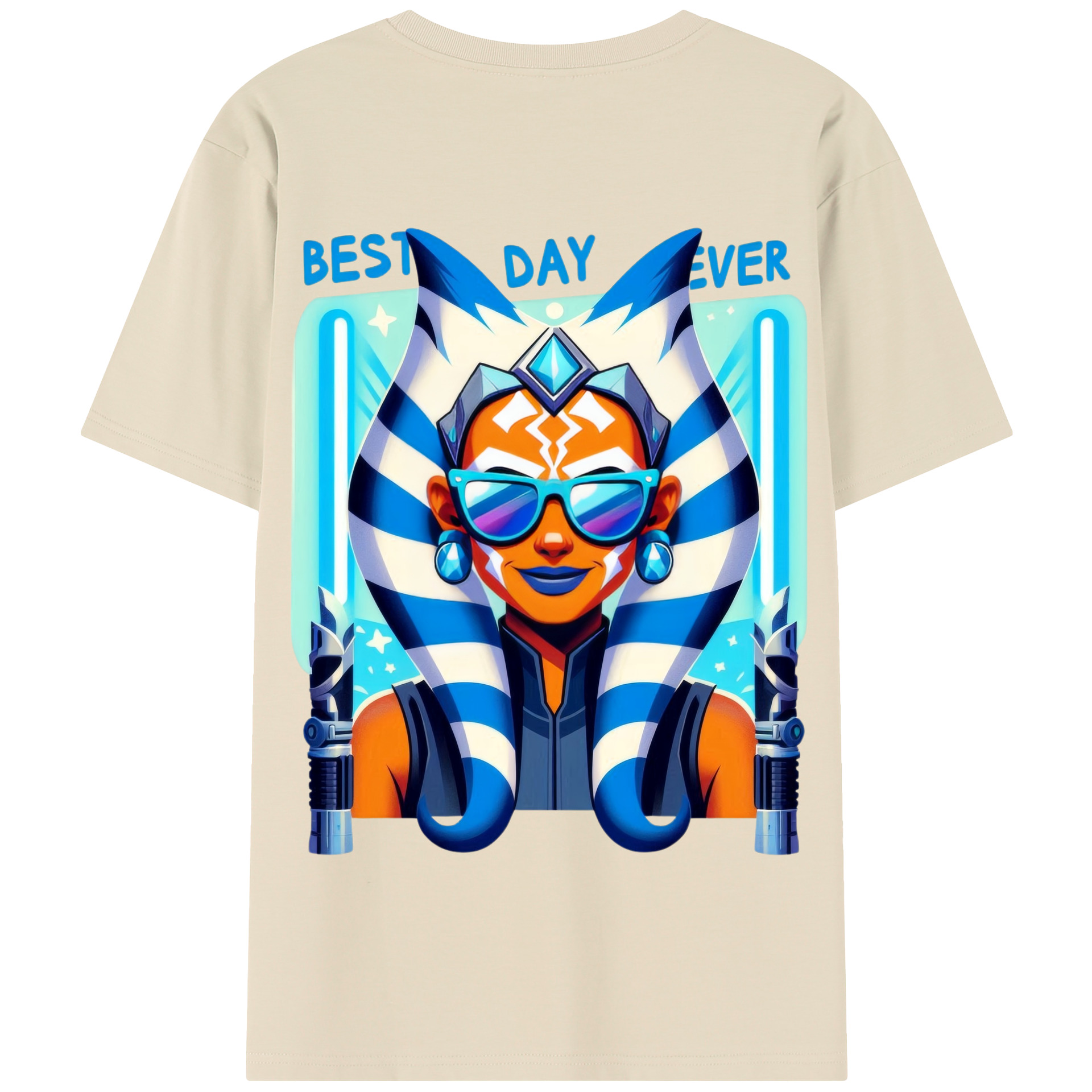 （画像用） スター・ウォーズ Star Wars 綿100％半袖Tシャツ（背面プリント）