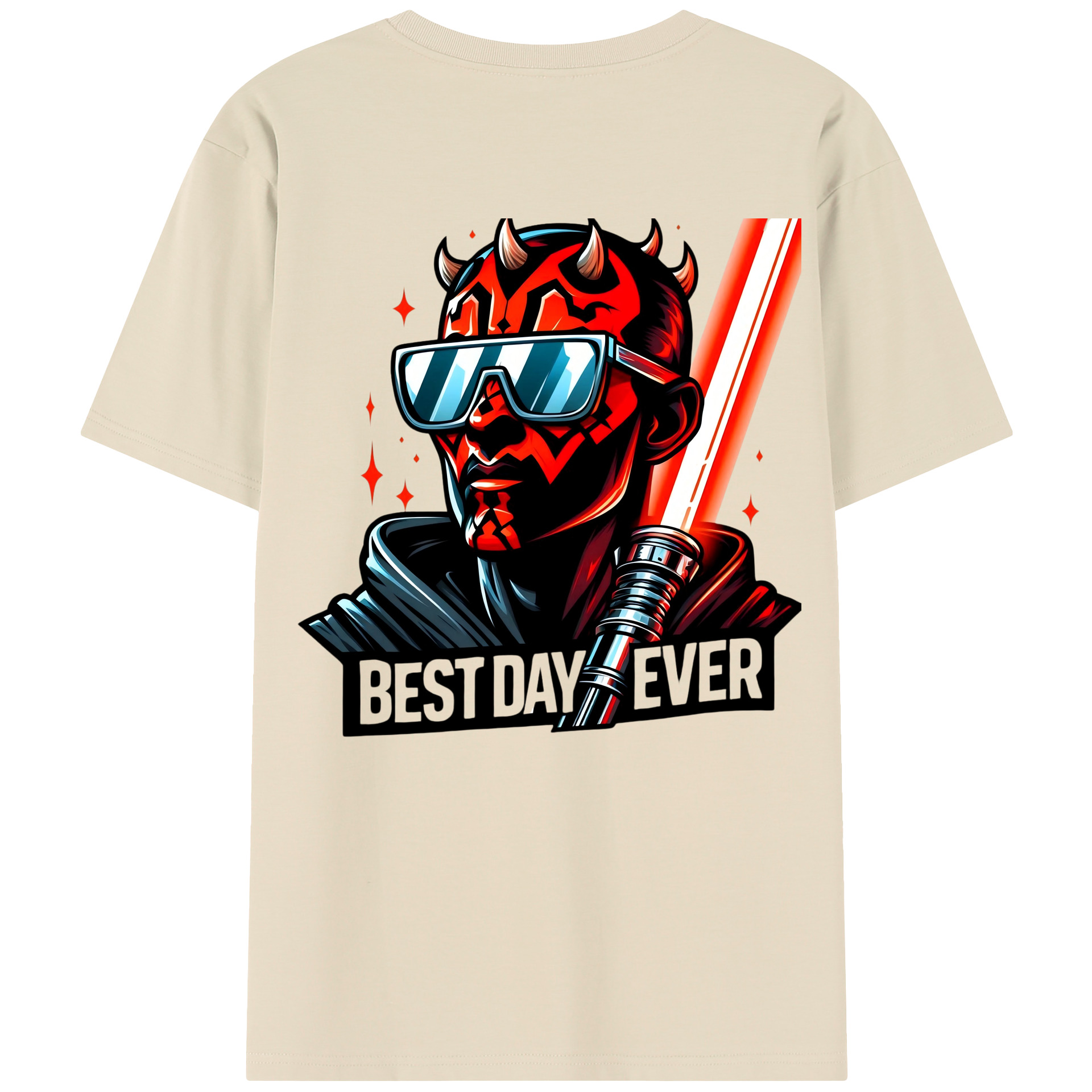 （画像用） スター・ウォーズ Star Wars 綿100％半袖Tシャツ（背面プリント）