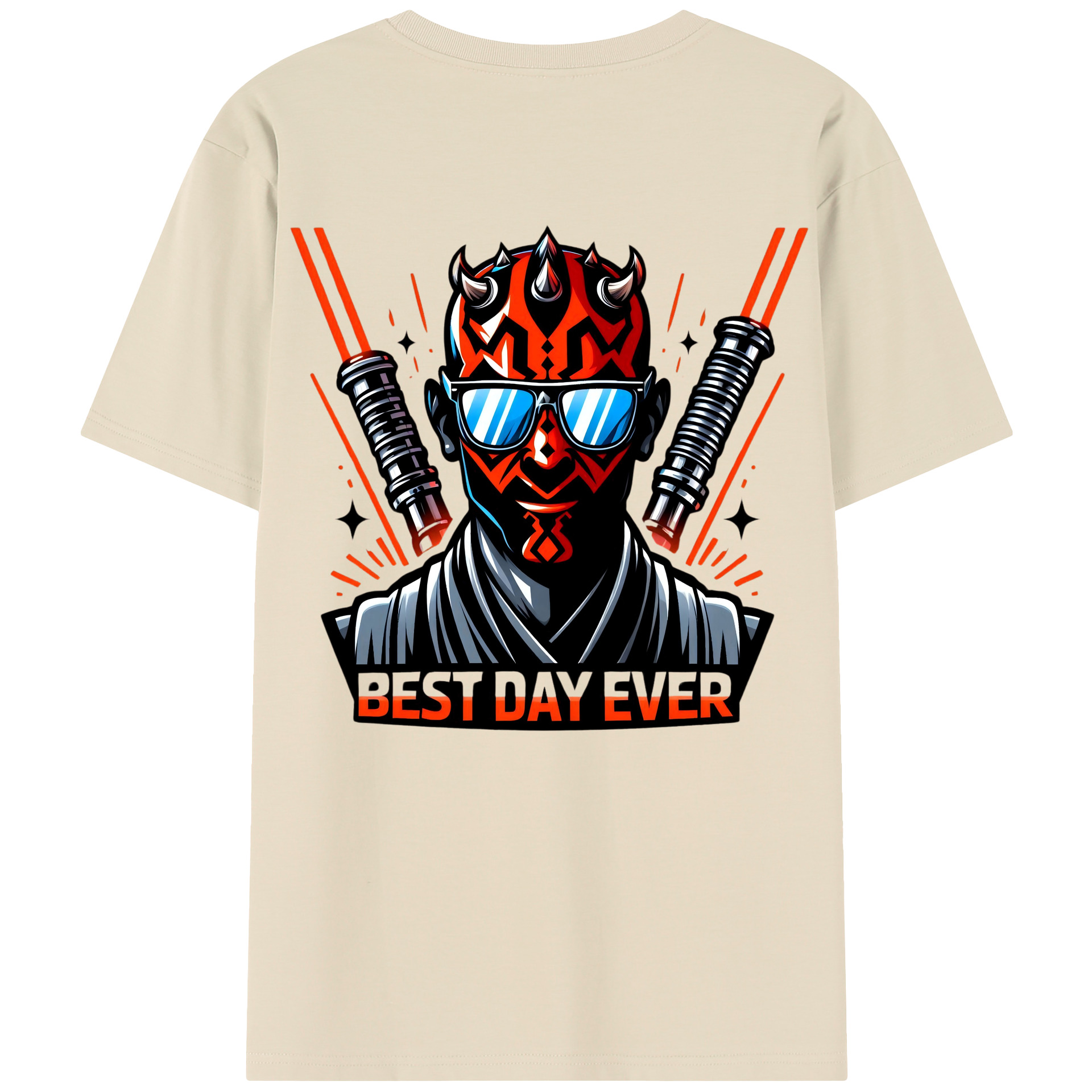 （画像用） スター・ウォーズ Star Wars 綿100％半袖Tシャツ（背面プリント）