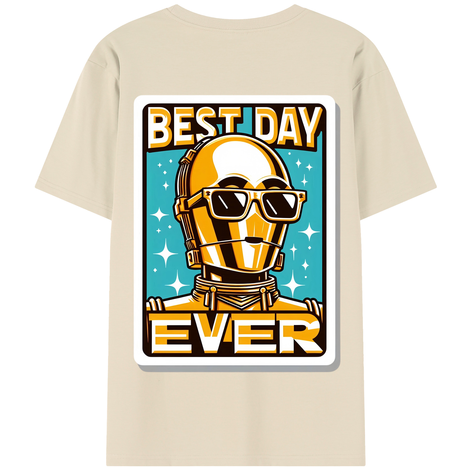 （画像用） スター・ウォーズ Star Wars 綿100％半袖Tシャツ（背面プリント）