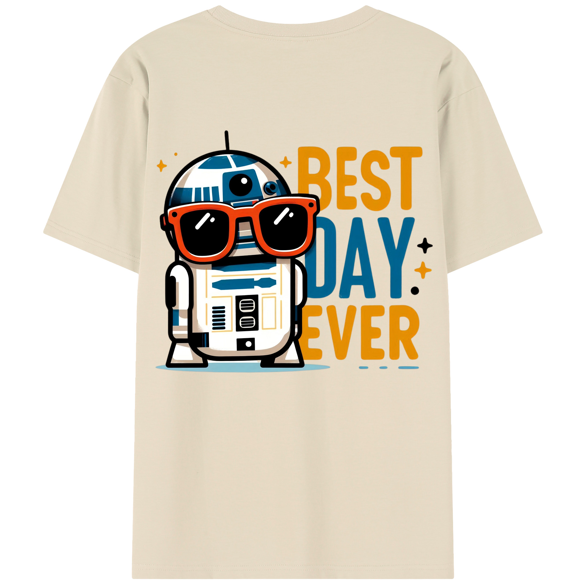 （画像用） スター・ウォーズ Star Wars 綿100％半袖Tシャツ（背面プリント）