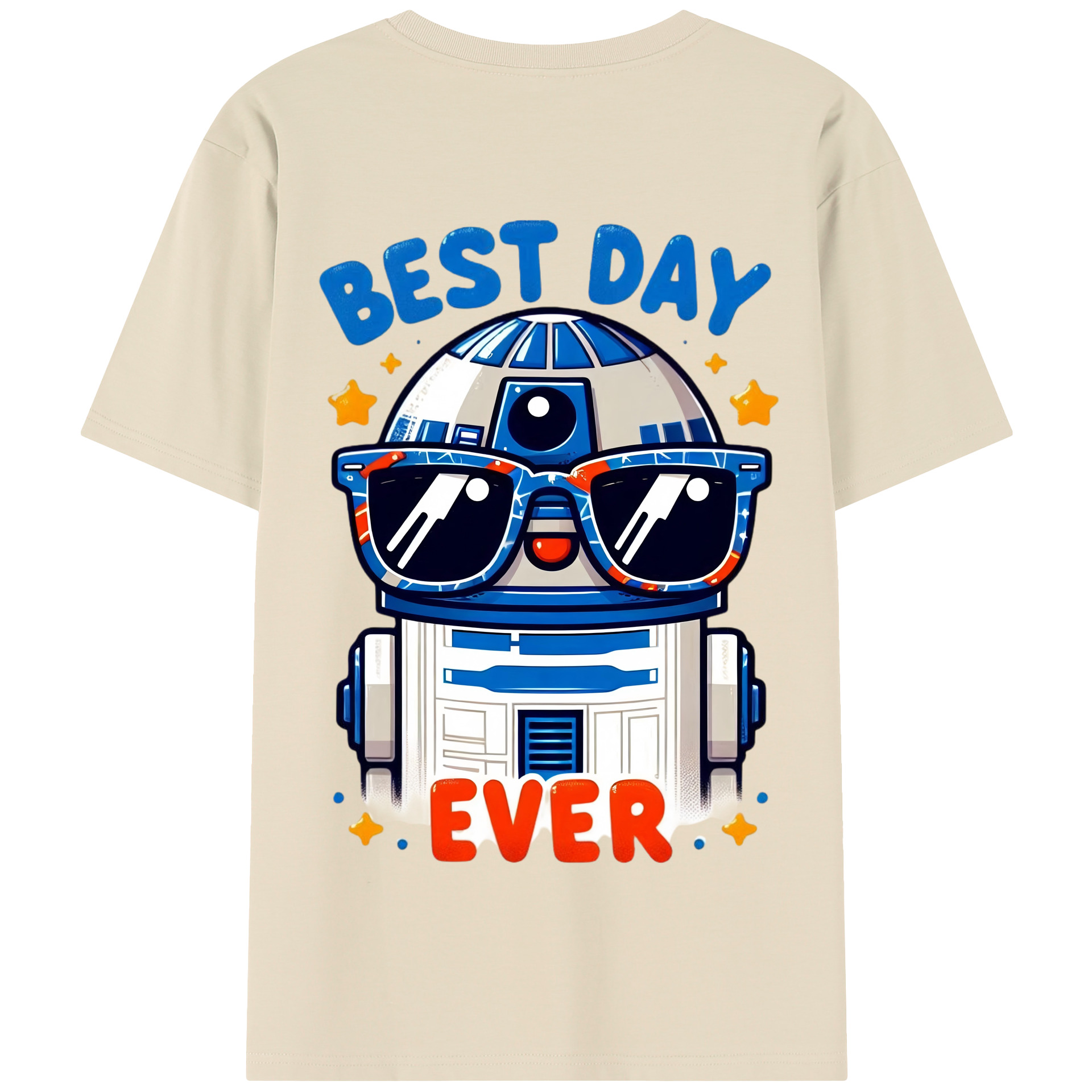 （画像用） スター・ウォーズ Star Wars 綿100％半袖Tシャツ（背面プリント）
