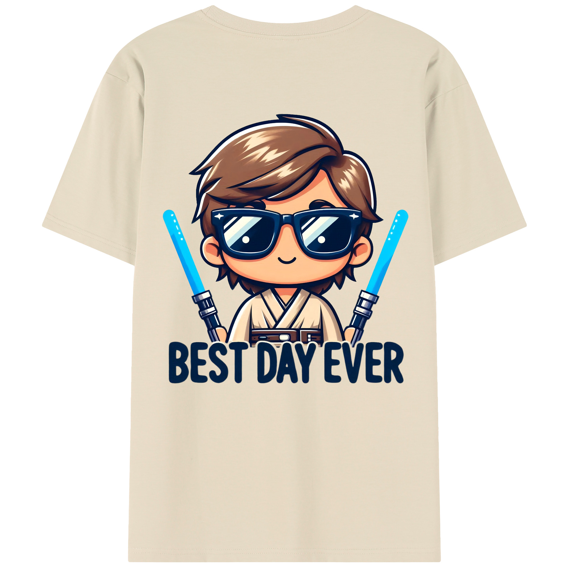 （画像用） スター・ウォーズ Star Wars 綿100％半袖Tシャツ（背面プリント）