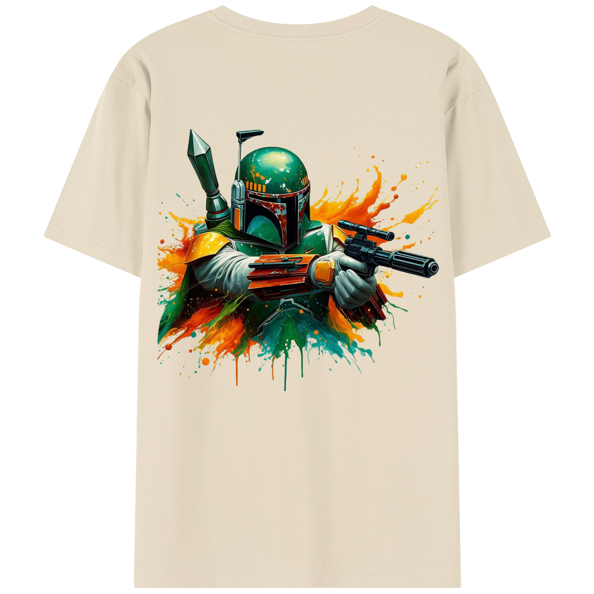 （画像用） スター・ウォーズ Star Wars 綿100％半袖Tシャツ（背面プリント）