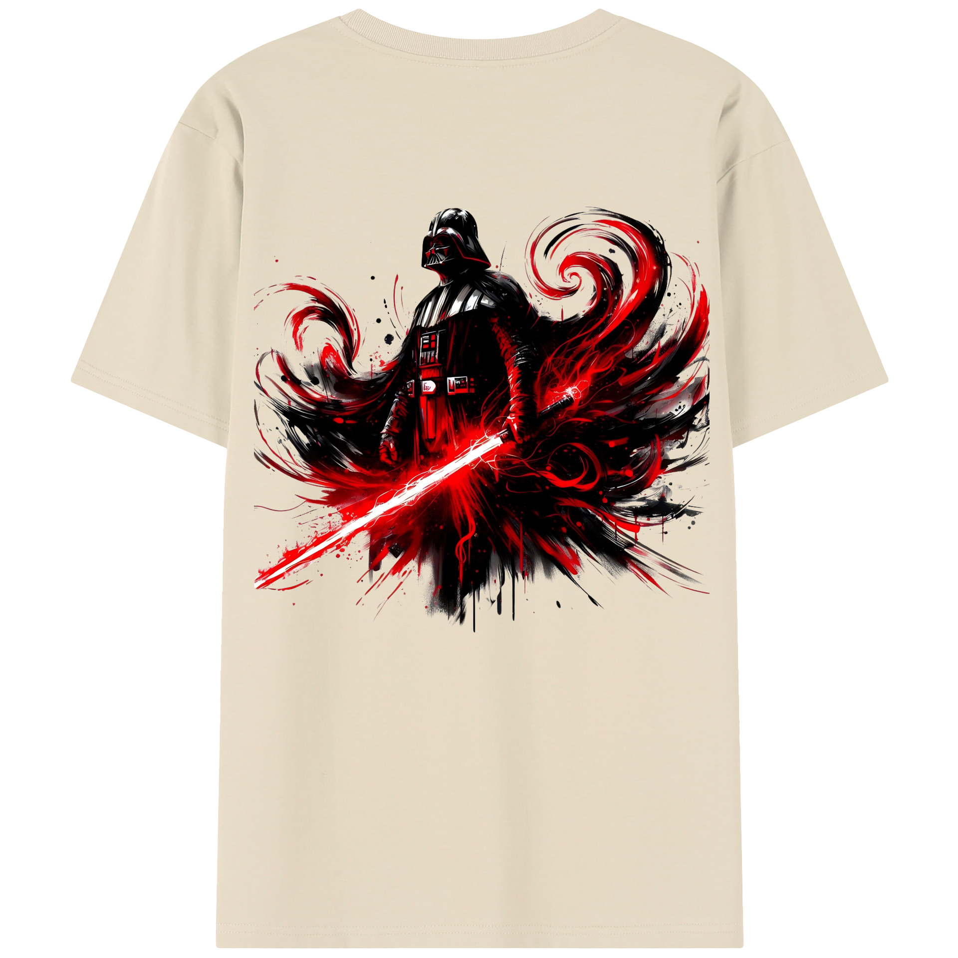 （画像用） スター・ウォーズ Star Wars 綿100％半袖Tシャツ（背面プリント）