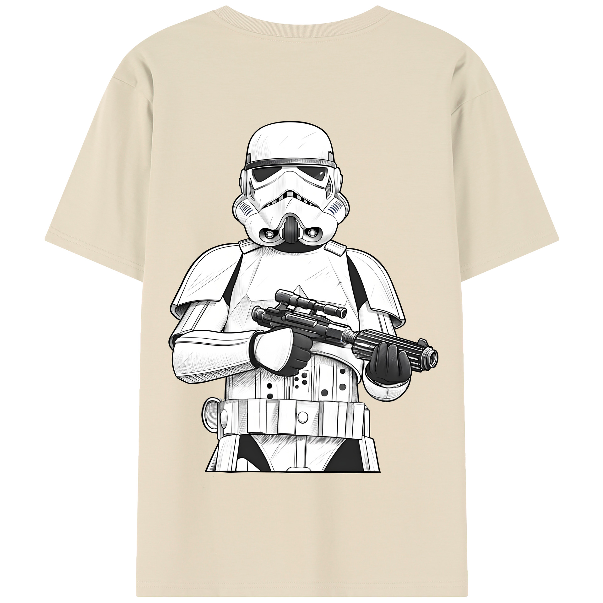 （画像用） スター・ウォーズ Star Wars 綿100％半袖Tシャツ（背面プリント）
